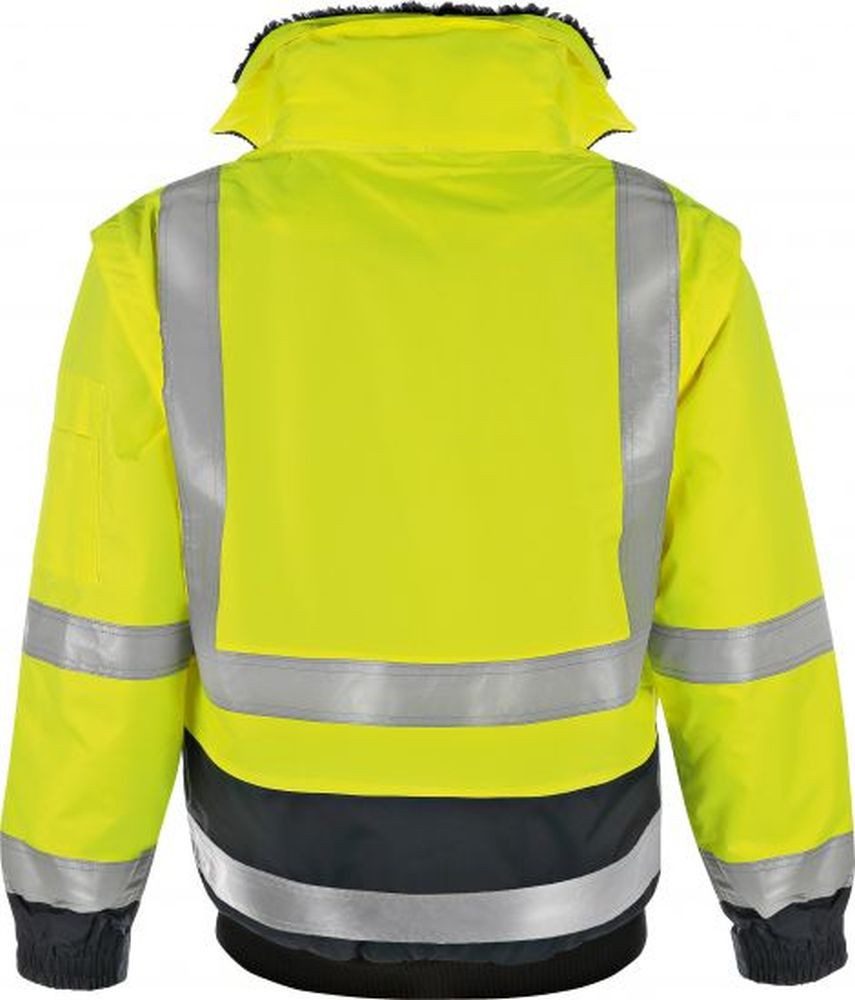vizwell Pilotenjacke Warnschutz Pilotenjacke Arbeitsjacke Winterjacke günstig online kaufen