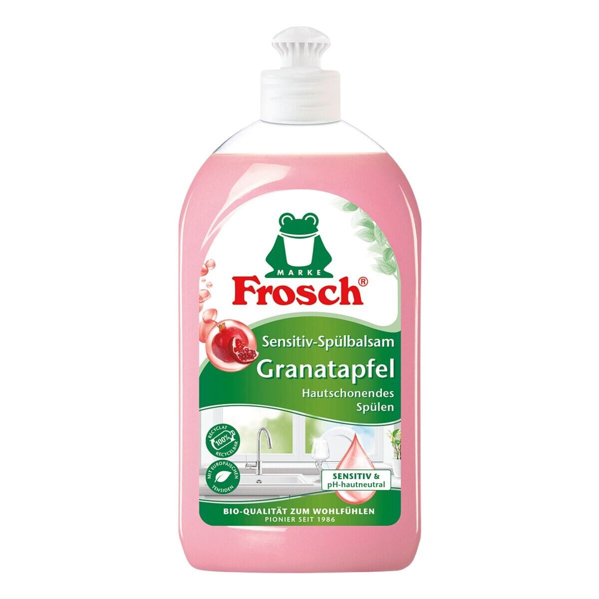 FROSCH Granatapfel Geschirrspülmittel (500 ml, pH-hautneutral)