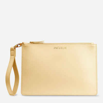 JACUELIE Clutch Nachhaltige Abendtasche Handtasche Frauen Umschlag Clutch Tasche, höchste Verarbeitungsqualität, Bestseller