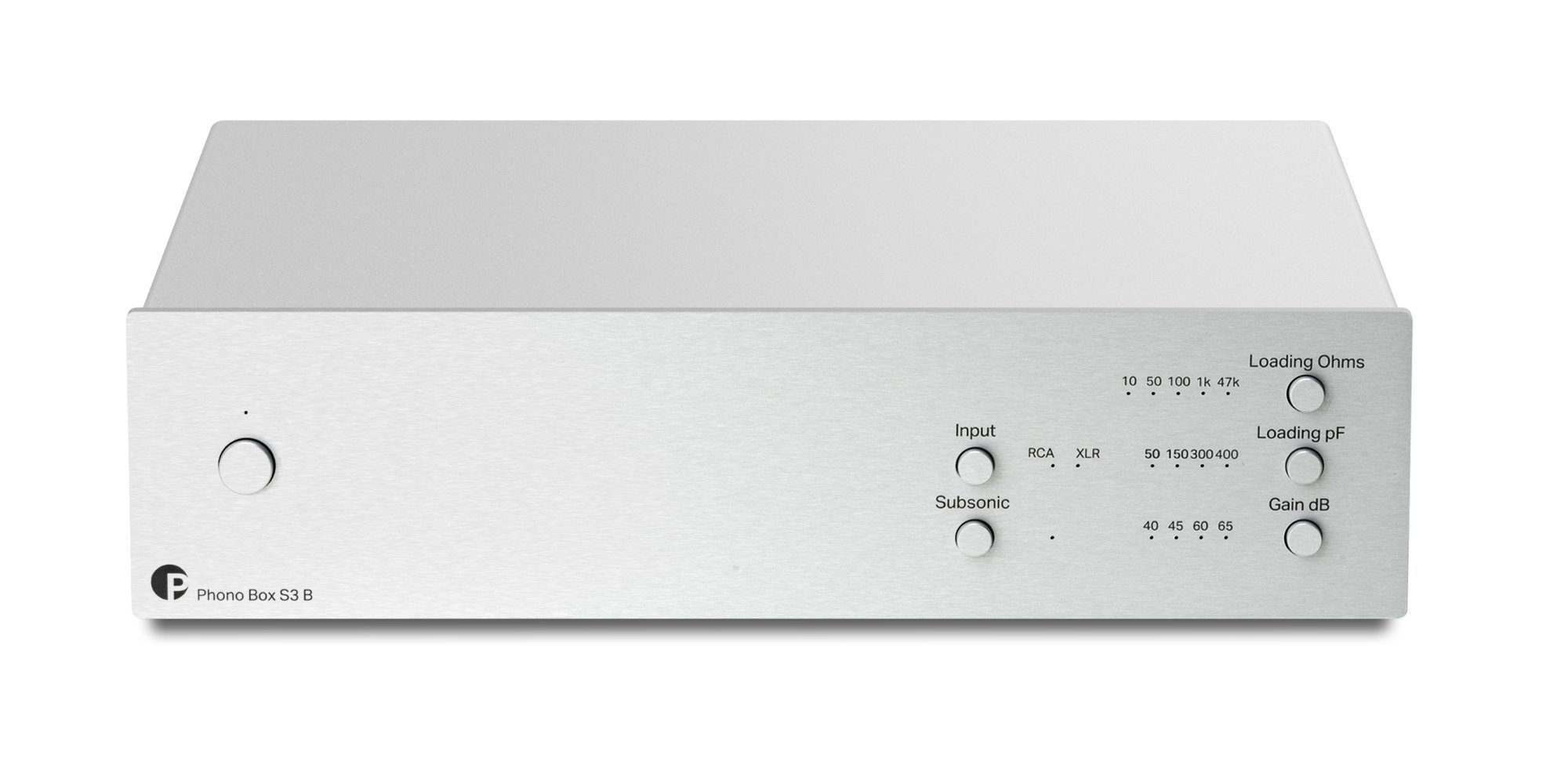 Pro-Ject Phono Box S3 B Vorverstärker silber