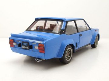 Solido Modellauto Fiat 131 Abarth 1980 blau Modellauto 1:18 Solido, Maßstab 1:18