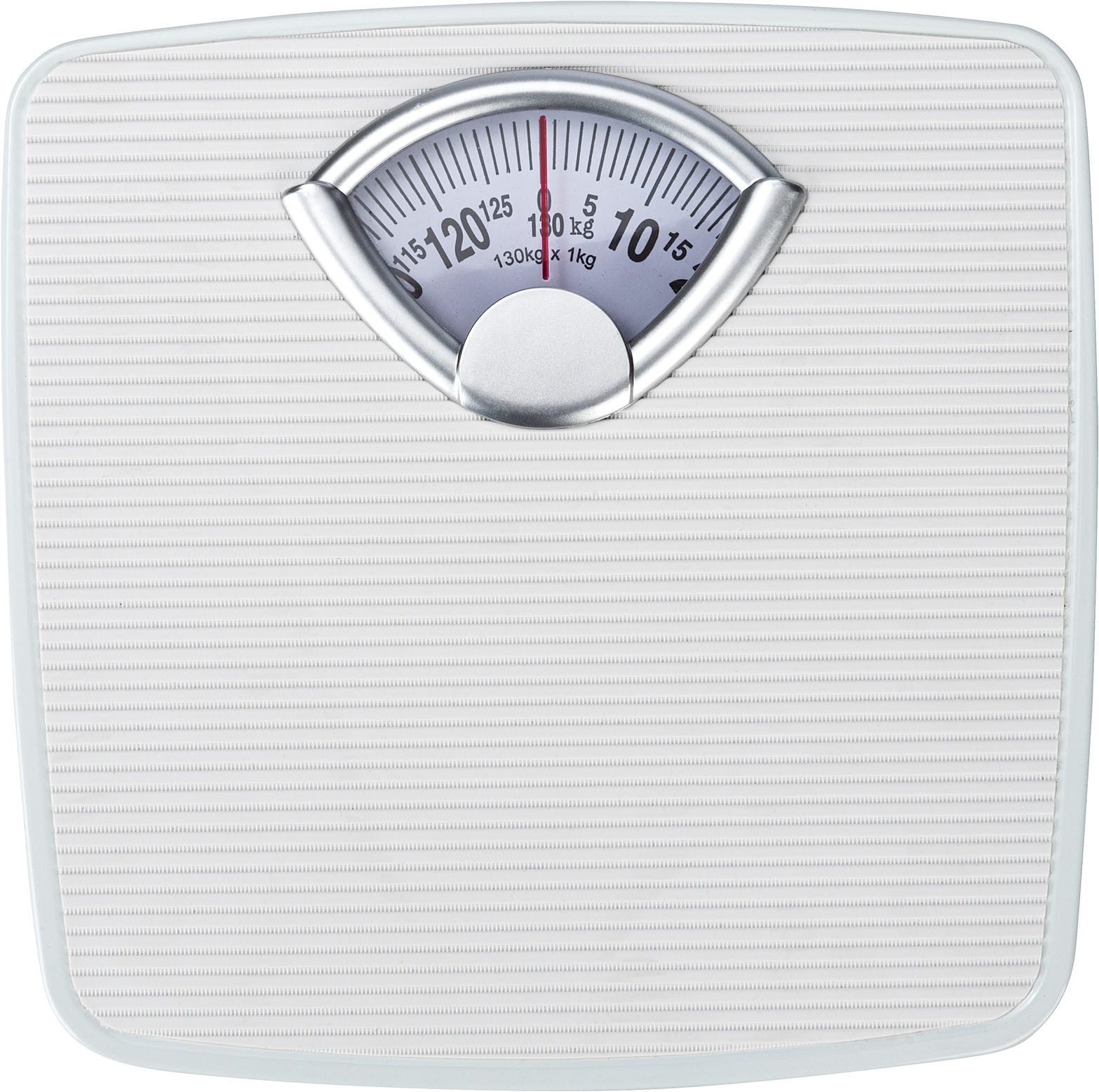WENKO Personenwaage, analoge Körperwaage bis 130 kg