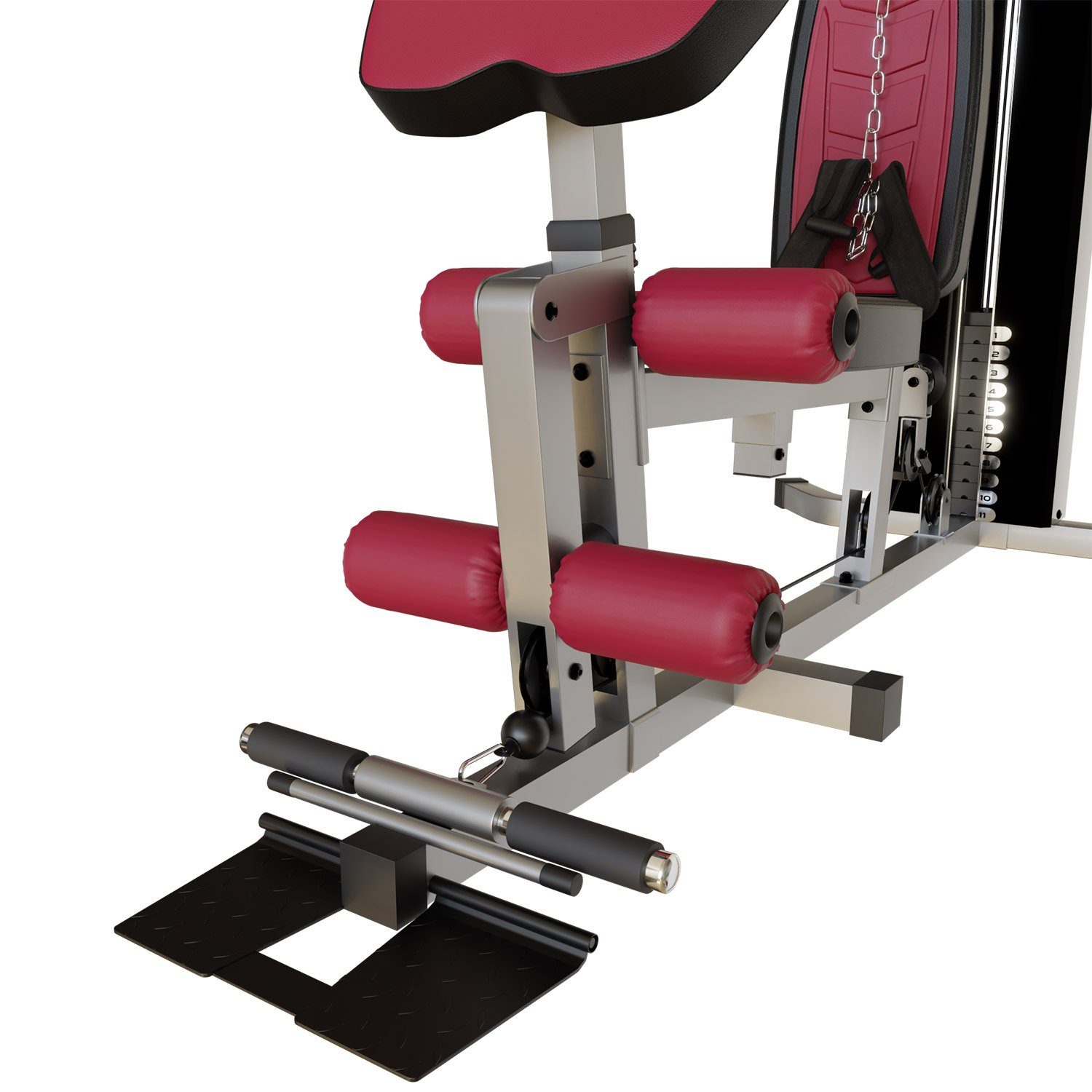 Sportstech Kraftstation HGX100, 40in1 Multifunktion, 12 Gewichtsblöcke