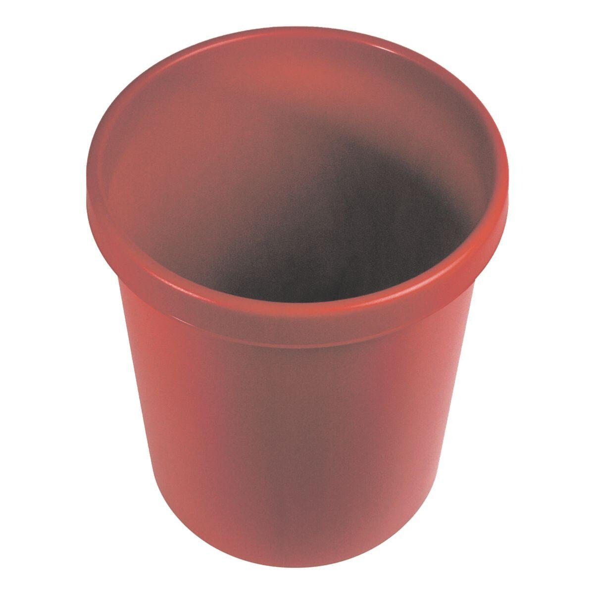 HELIT Papierkorb the german, 18 Liter, mit umlaufendem Griffrand