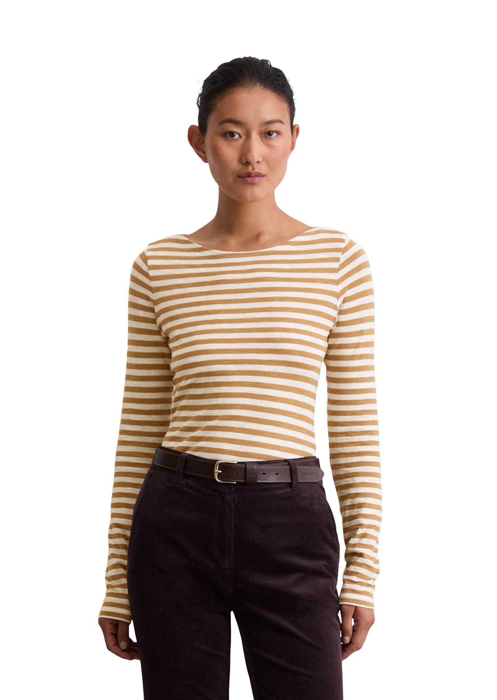 Marc O'Polo Langarmshirt aus Organic Cotton-Qualität