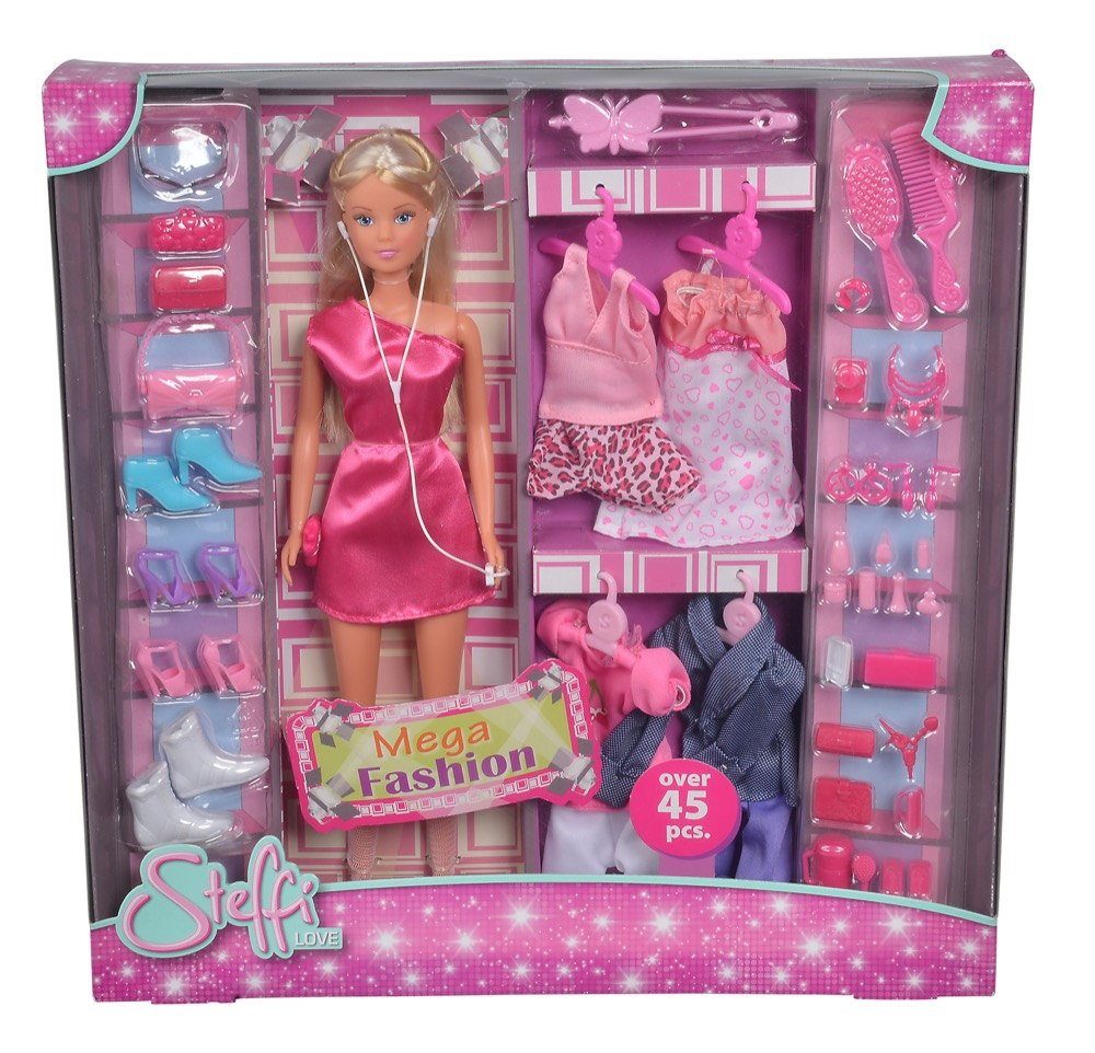 SIMBA Anziehpuppe Steffi Love Mega Fashion günstig online kaufen