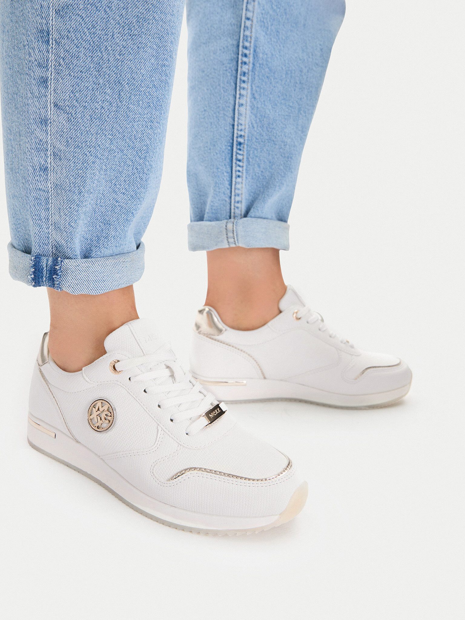 Mexx Mexx Damen-Sneakers Écru MEXX-CEO-MI001013251W Weiß Sneaker