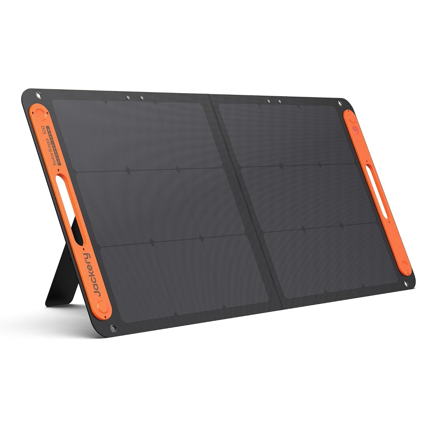 Jackery Solaranlage 100W Solarpanel SolarSaga für Powerstation, 100 W, faltbares Solarladegerät mit USB-Anschluss für Handy, Camping