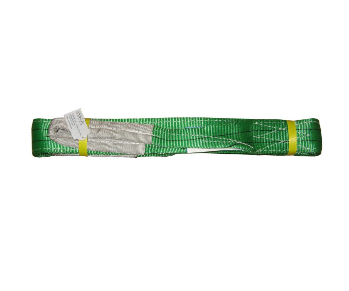 Connex Hebeband Hebeband Krangurt 4m x 60 mm – Robuster Gurt für schwere Lasten, verstärkte Endschlaufen
