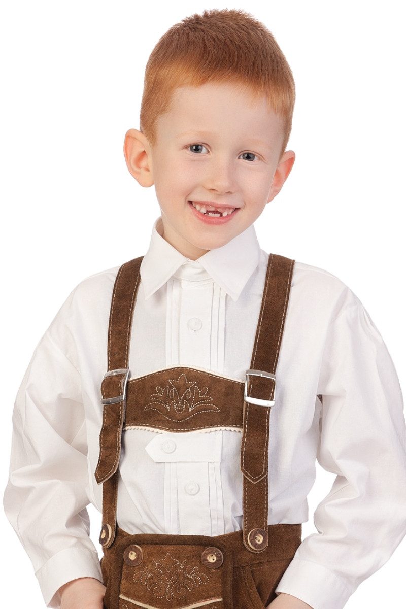 M.Stützle GmbH Trachtenhemd Trachtenhemd Kind - Ki-H023 - weiß