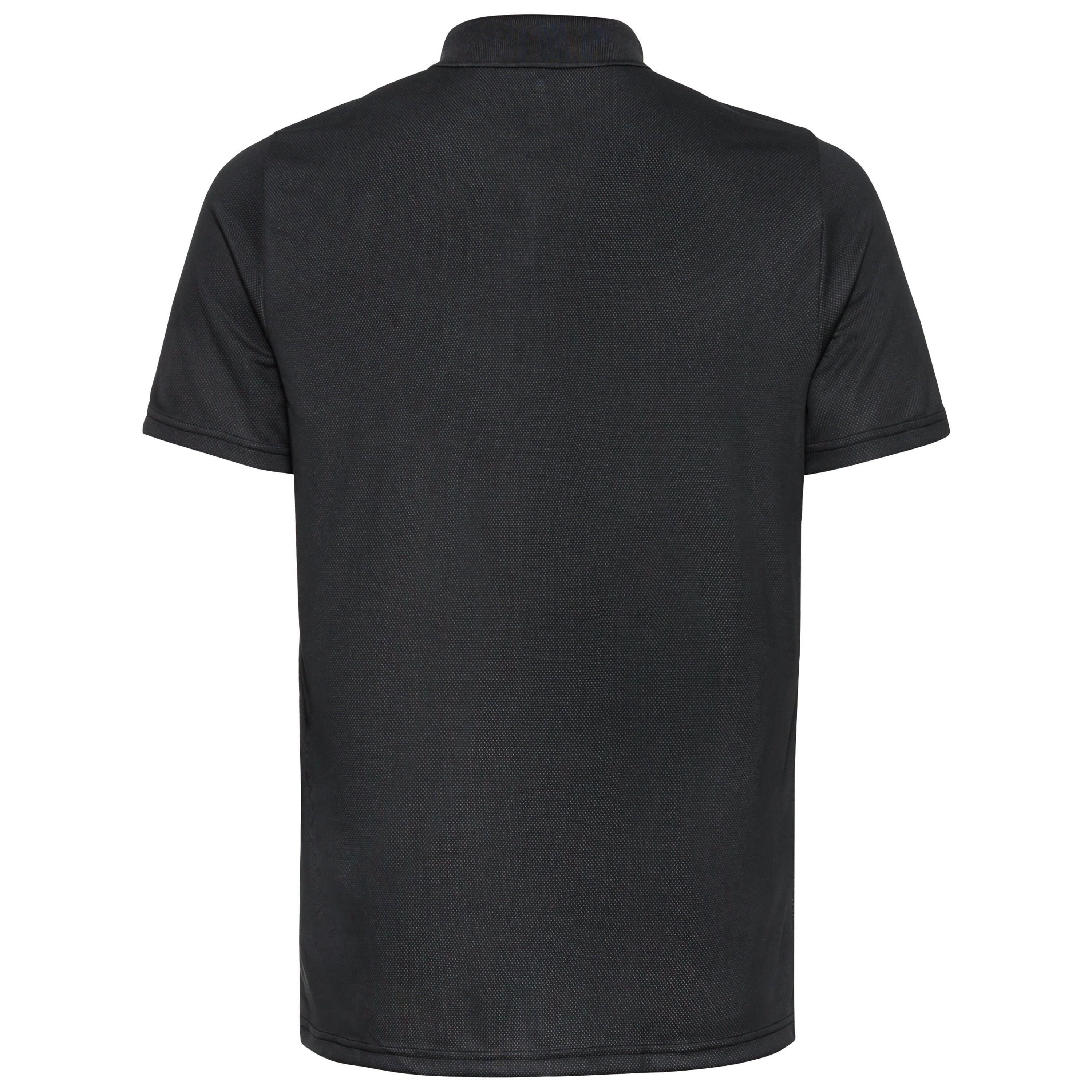 Odlo Poloshirt Black Herren (1-tlg) F-Dry Poloshirt