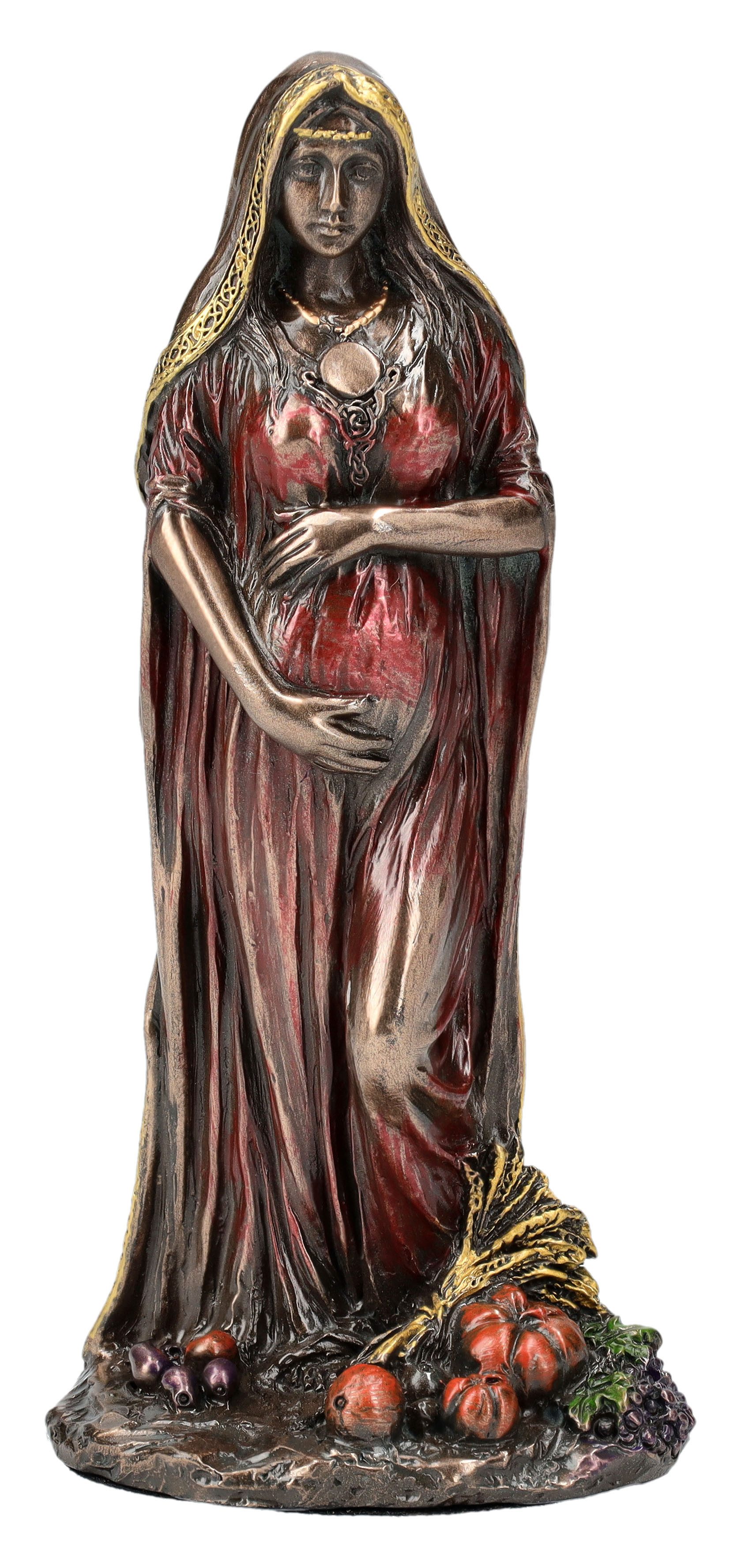 Dekofigur Keltische Mutter Figur – Dreifaltigkeitsgöttin Statue 10 cm Veronese