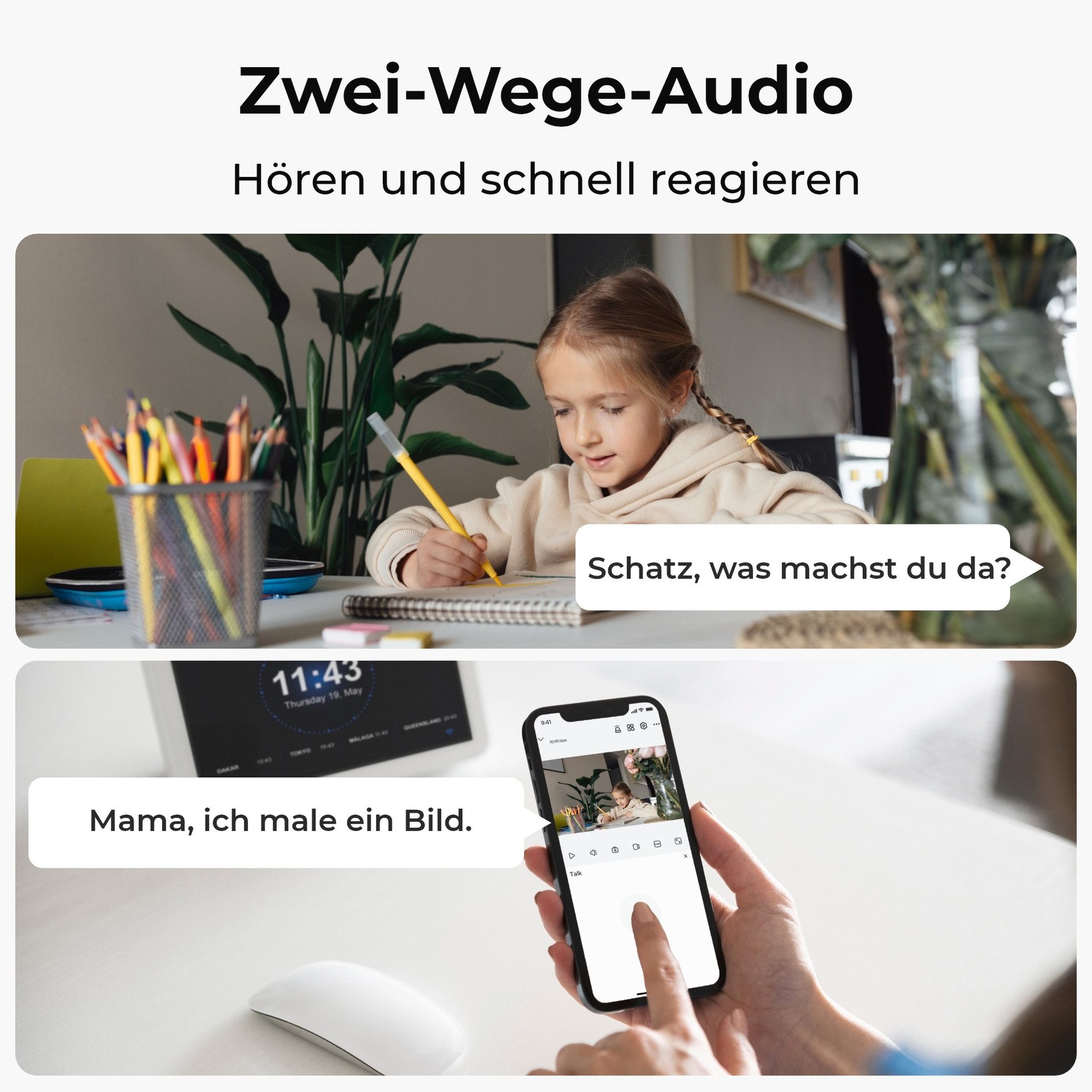Reolink Überwachungskamera Reolink E Series E321 (Innenbereich) – Bild 4 von 5