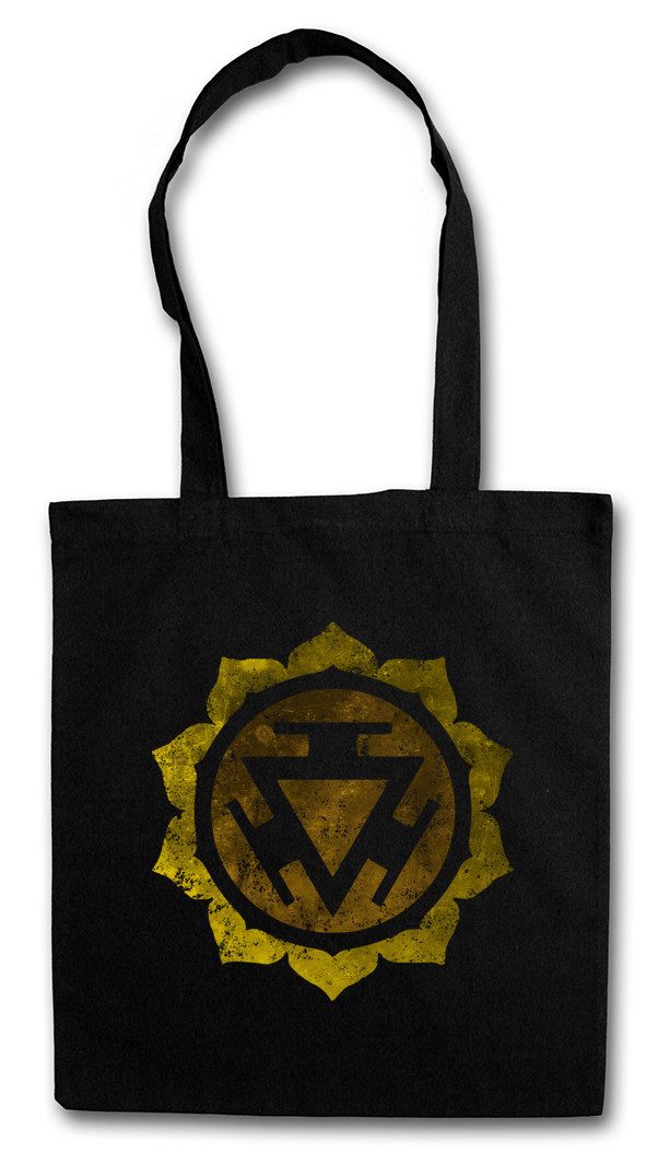 Beuteltasche Chakra Manipura Stofftasche Nabel Nabelchakra Solarplexuschakra Buddha