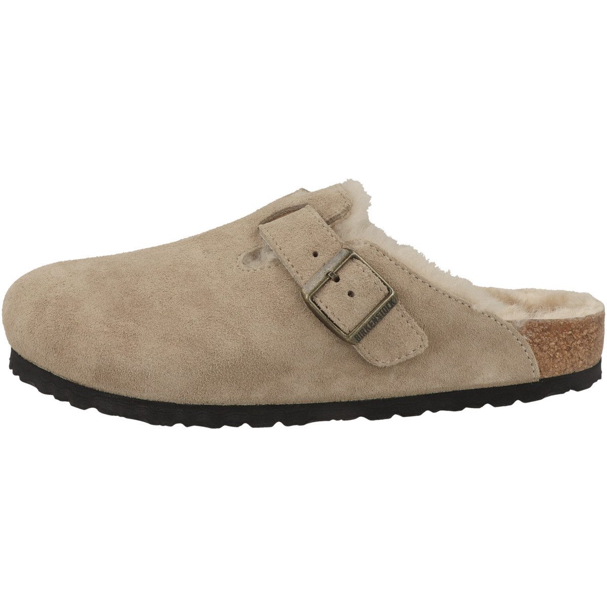 Birkenstock Boston Lammfell Veloursleder normal Clog Sandalen, Hausschuhe, Pantoletten, Badeschuhe, Gartenschuhe