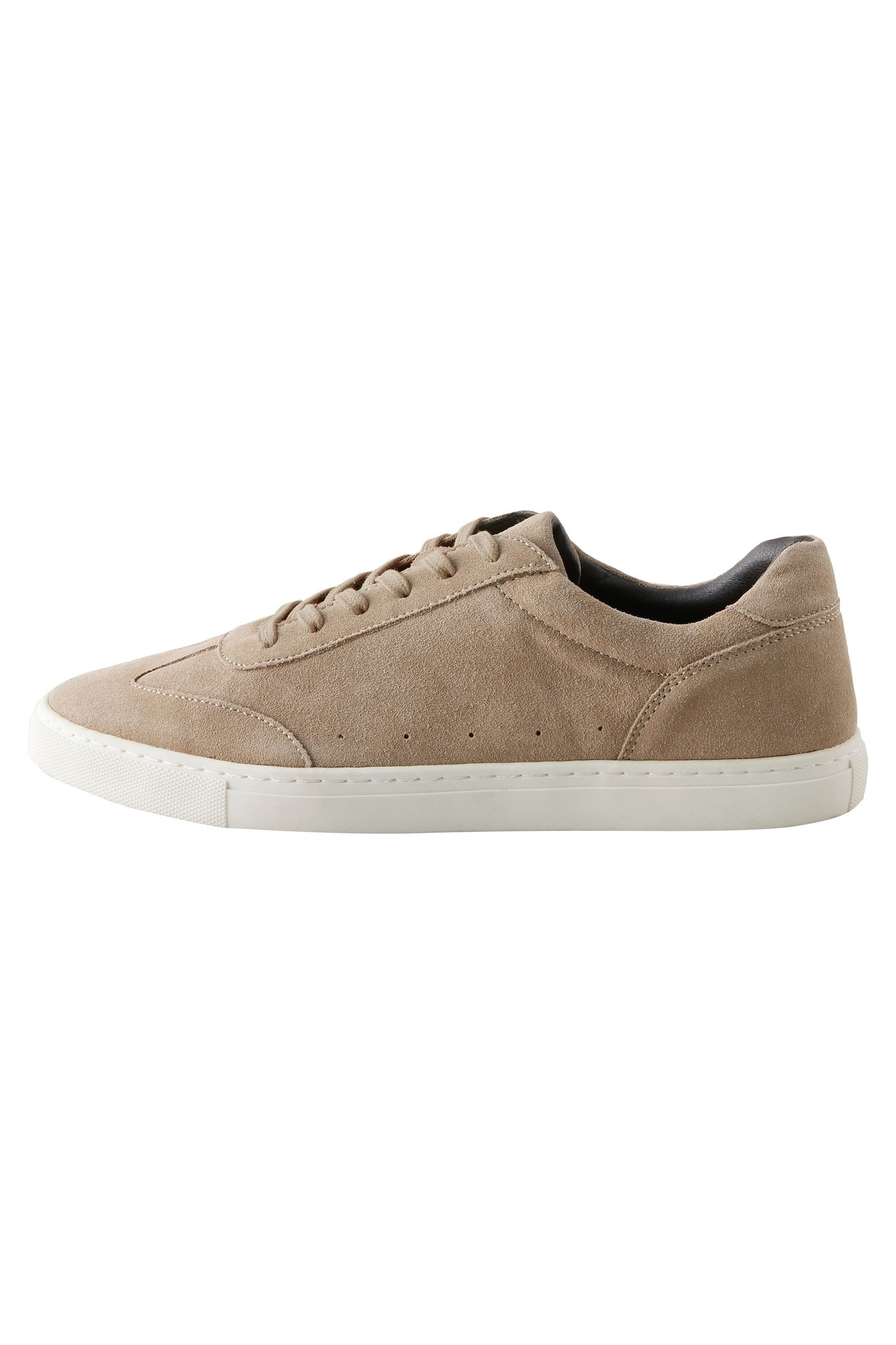 Next Schicke Turnschuhe aus Veloursleder Schnürschuh (1-tlg)