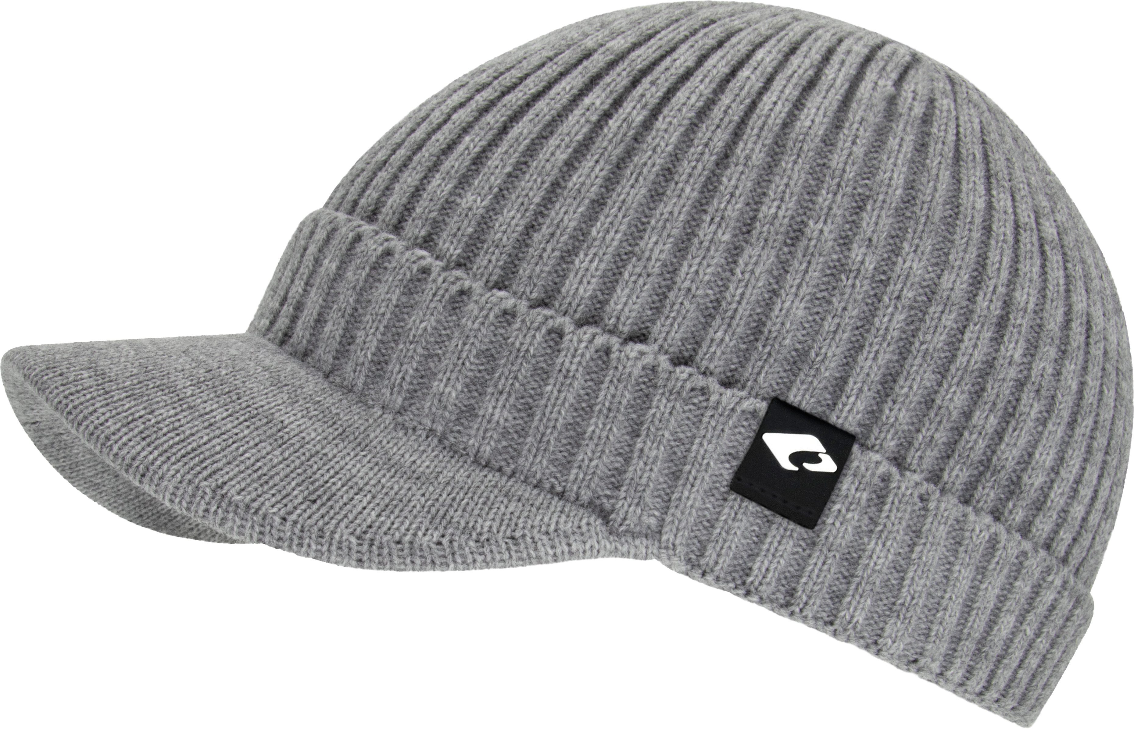 chillouts Strickmütze Benno Hat Cap-Mütze mit Schirm