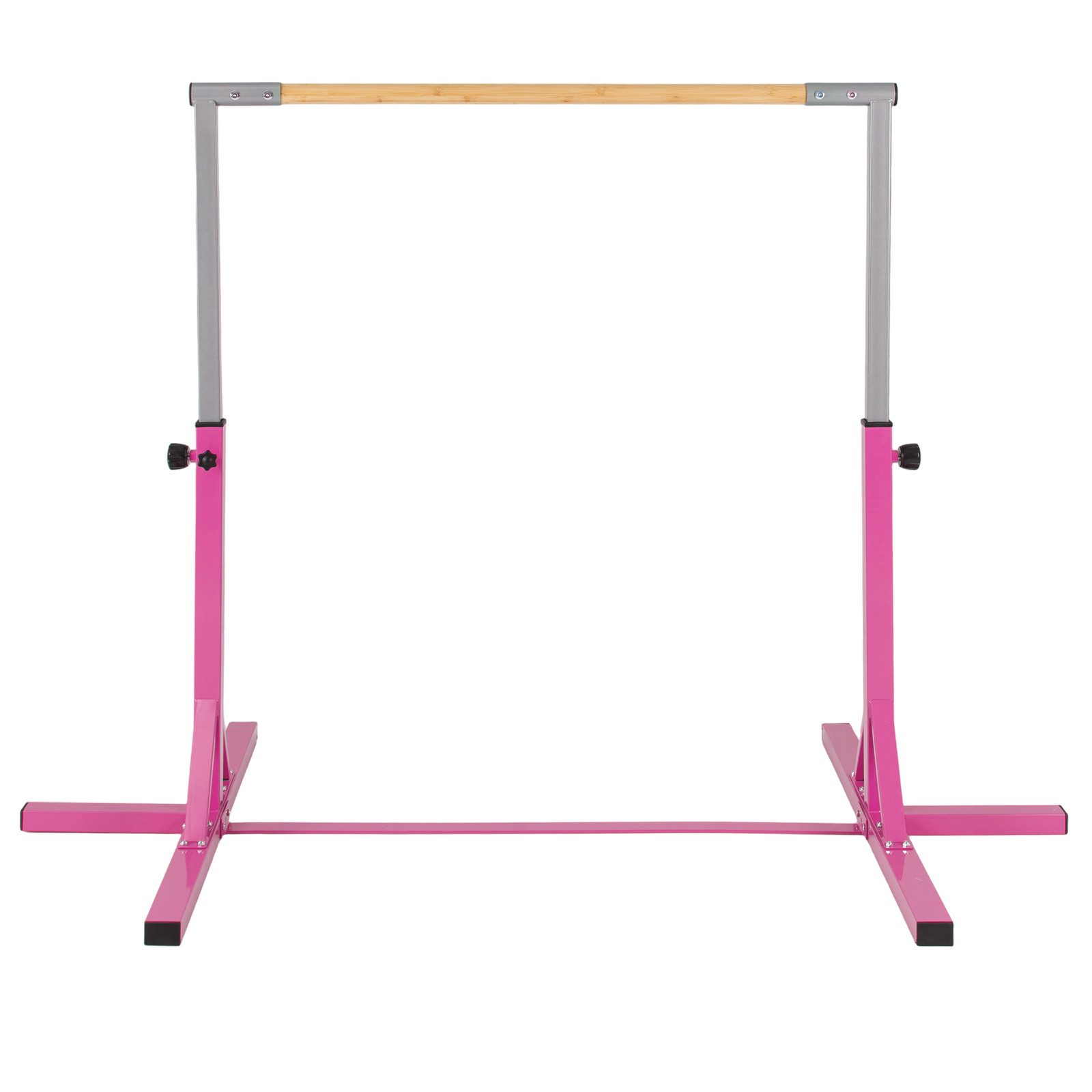 COSTWAY Turnreck, Gymnastikstange mit 12-facher Höhenverstellung