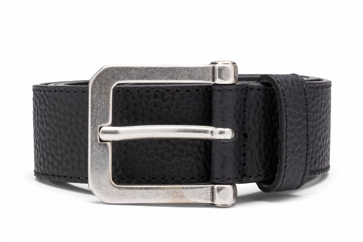 Replay Ledergürtel aus gewalktem Leder günstig online kaufen