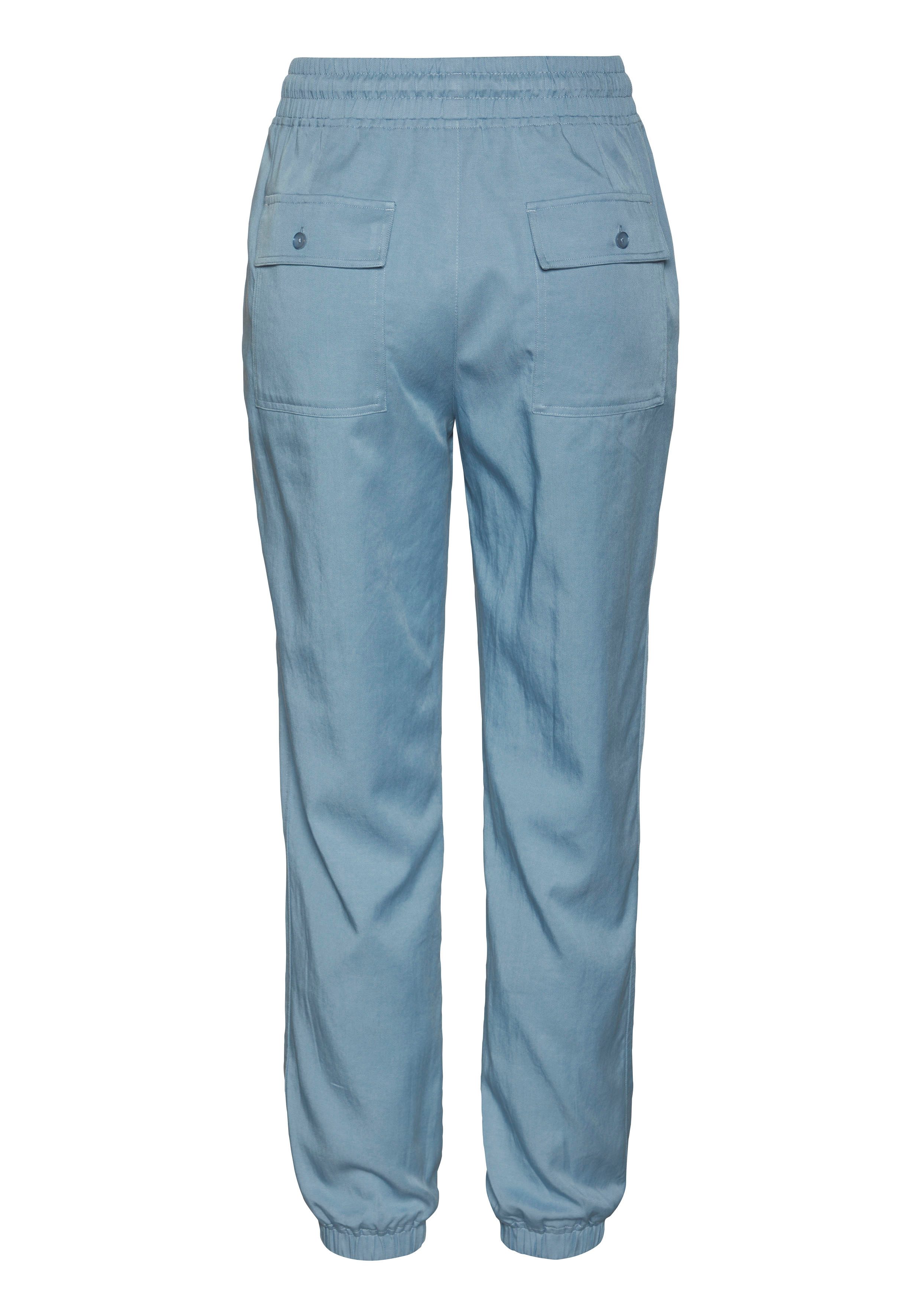 LASCANA Schlupfhose, aus Webware, leichte Stoffhose mit Taschen günstig online kaufen