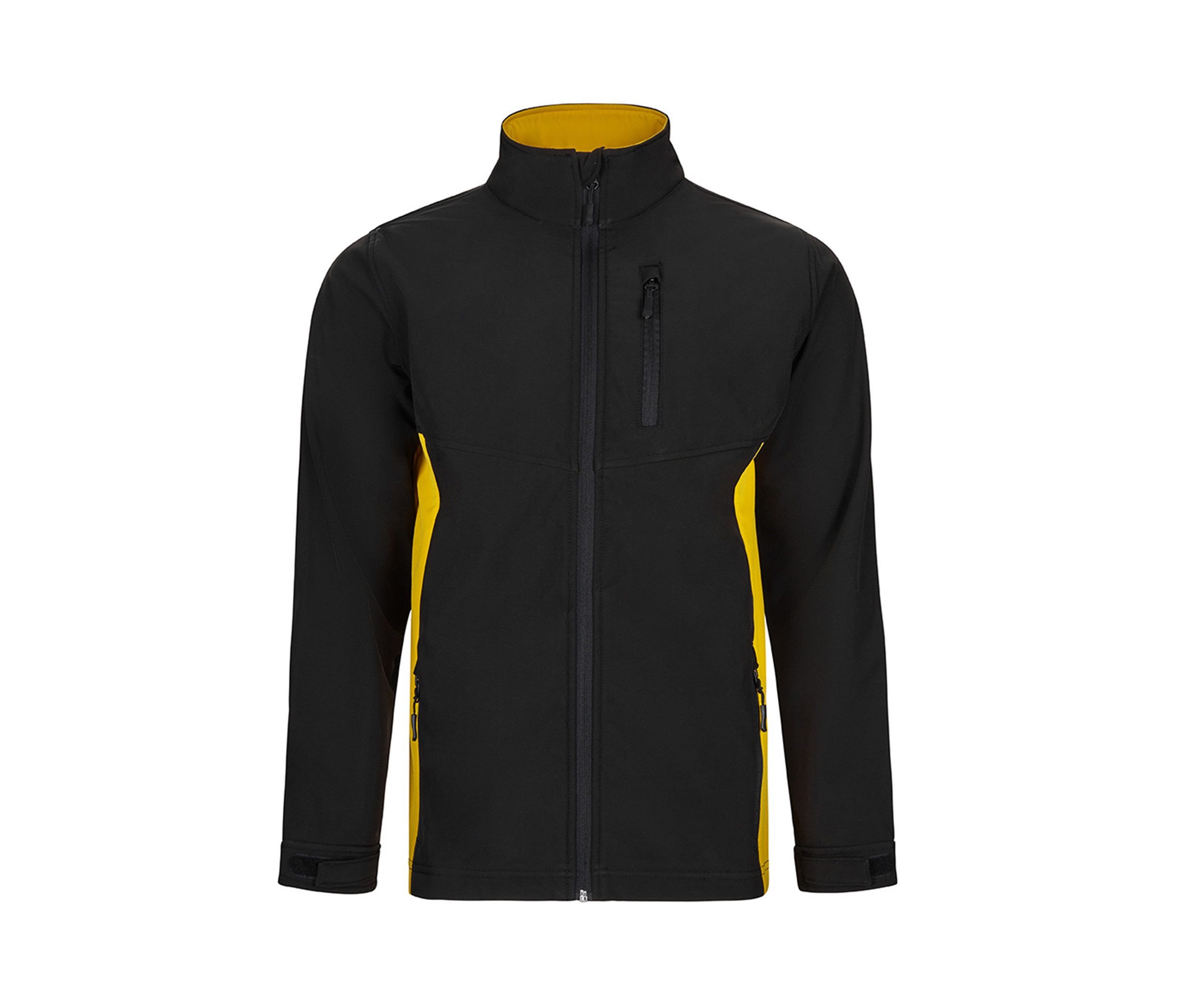Velilla Arbeitsjacke Softshelljacke – Arbeitsjacke mit Stretch & 5 Taschen TWO TONE Optik