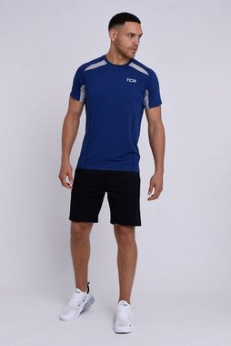 TCA Funktionsunterhemd TCA Herren Sportshirt Kurzarm Quickdry - Blau