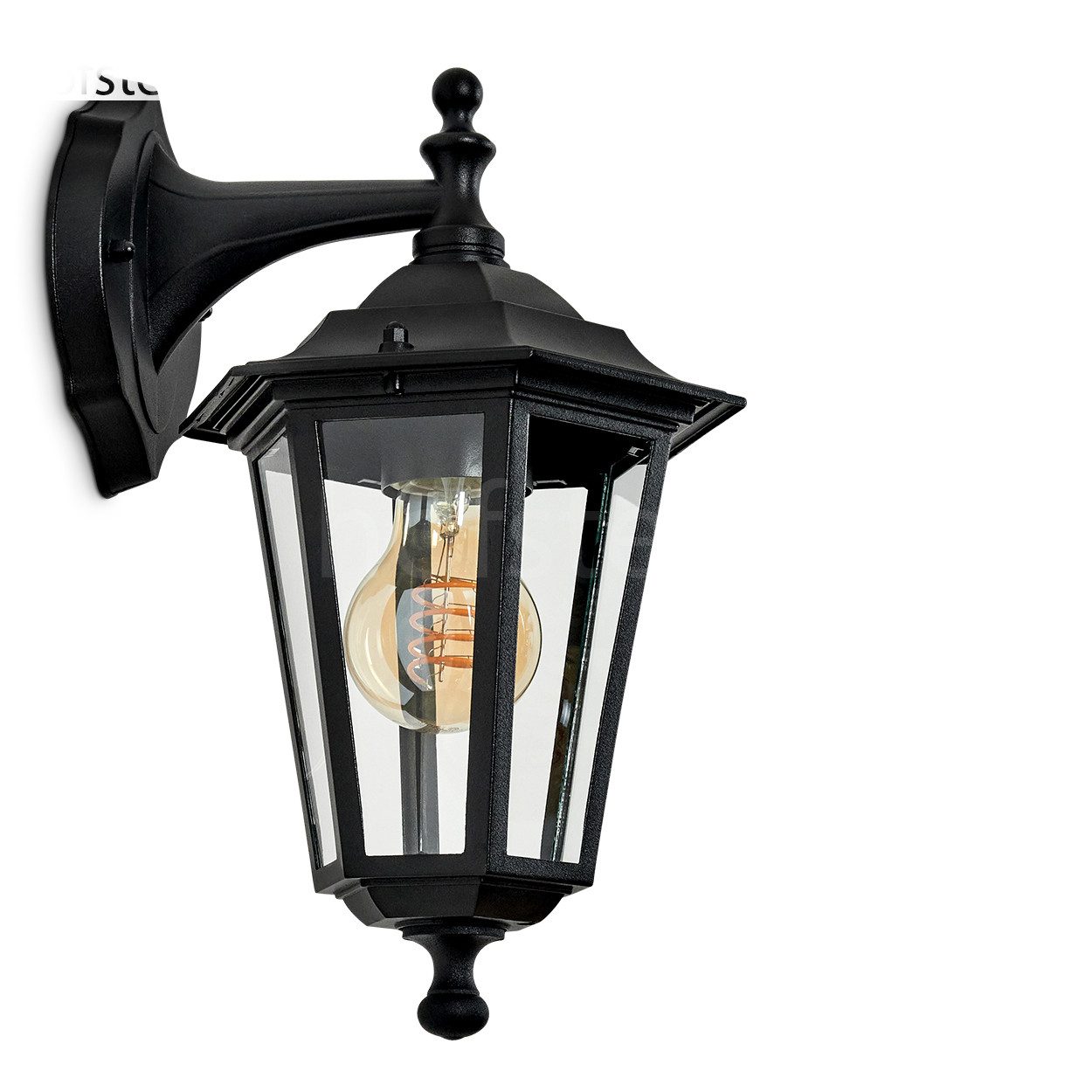 hofstein Außen-Wandleuchte Wandlampe abwärts in antikem günstig online kaufen