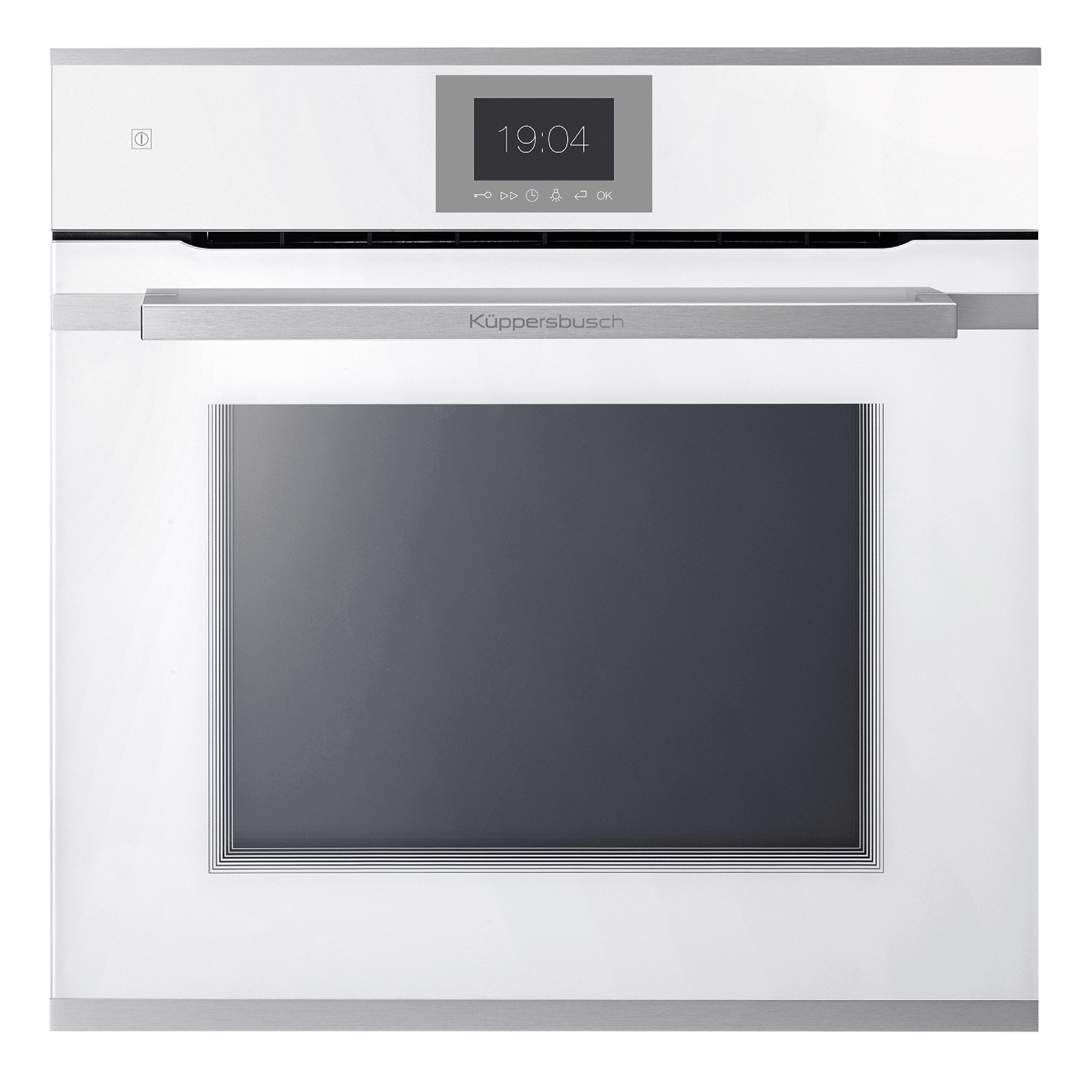 Küppersbusch Einbaubackofen Einbau-Backofen BP6550.0W Weiß 60 cm