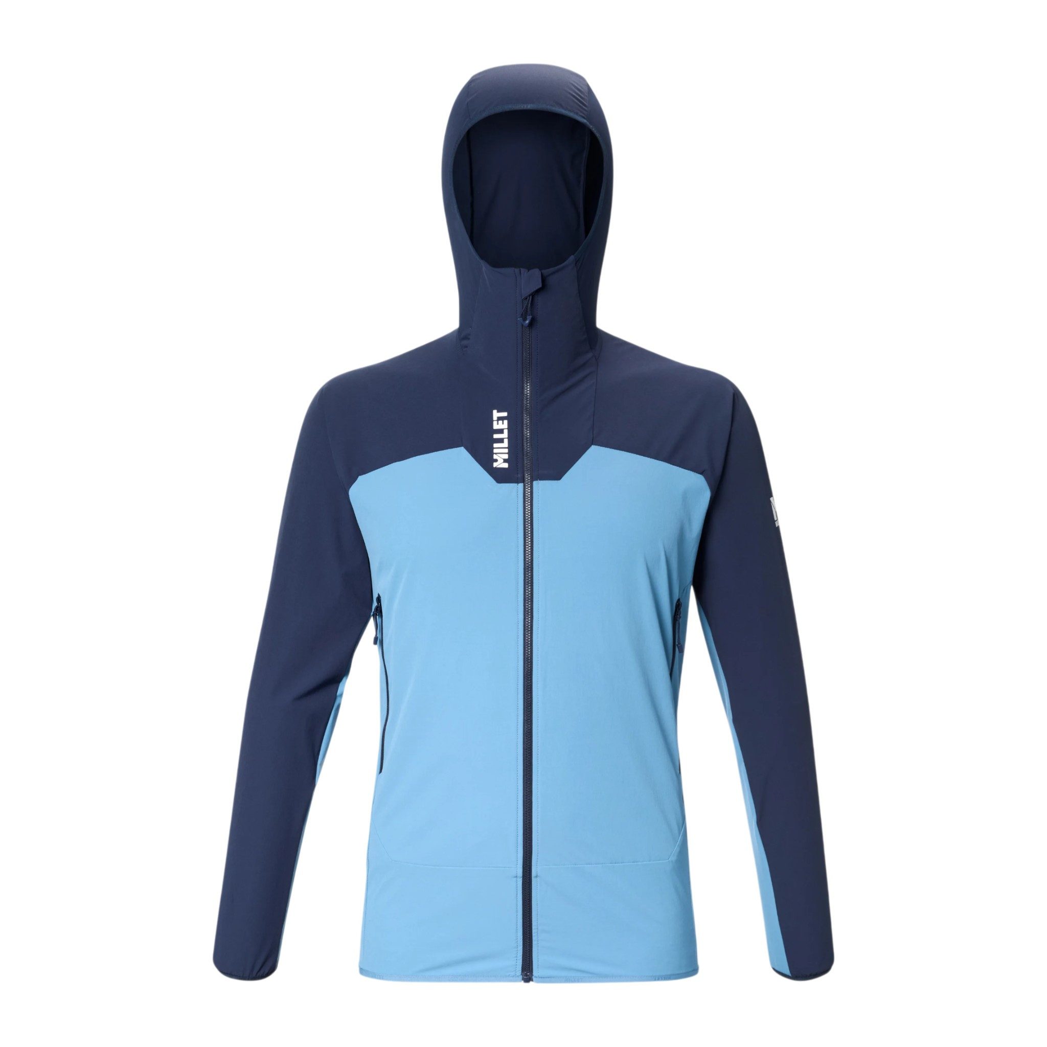 Millet Softshelljacke Kamet XCS Light Hoodie (atmungsaktiv, optimale Bewegungsfreiheit)