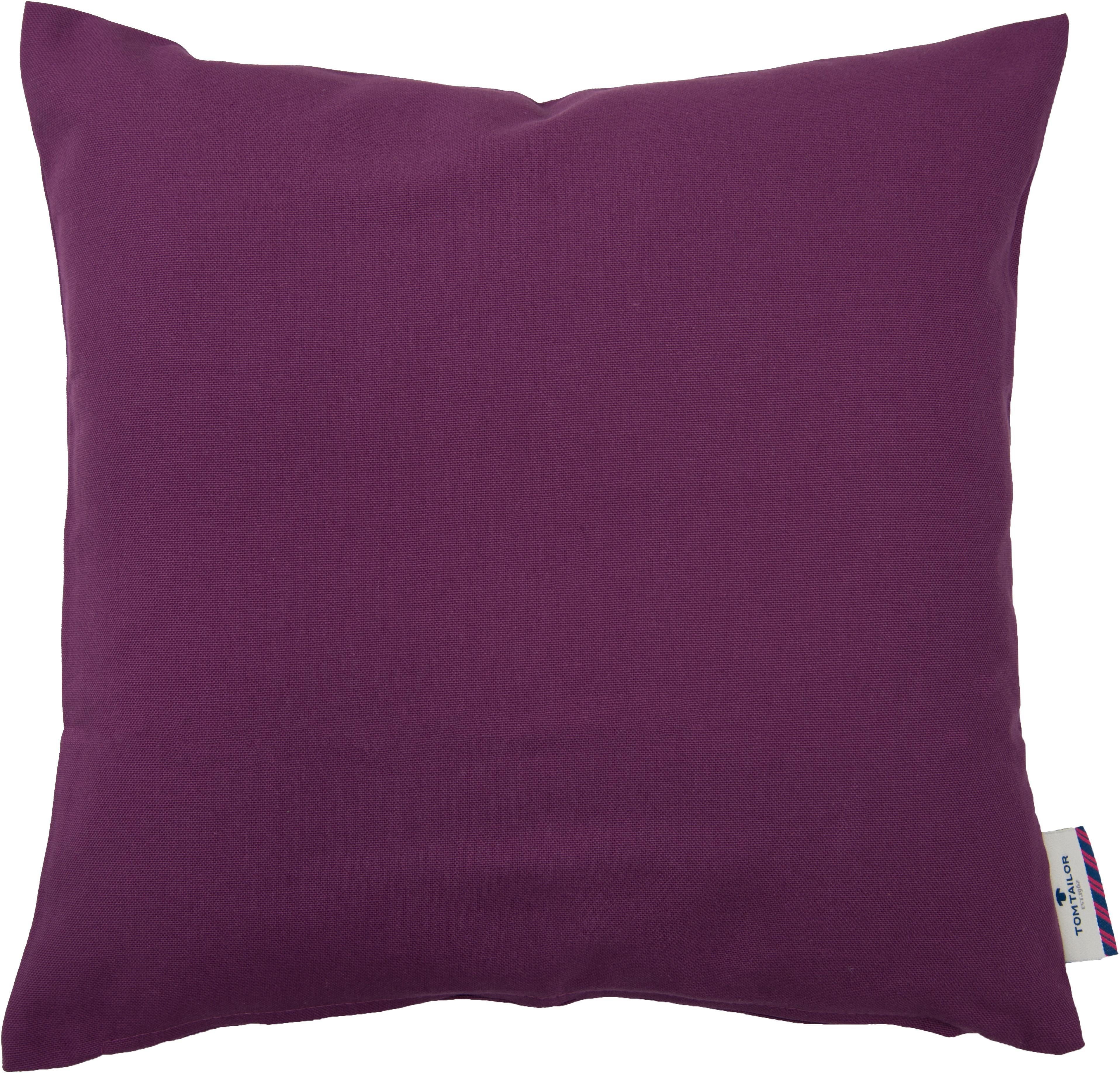 TOM TAILOR HOME Dekokissen Dove, unifarben, Kissenhüllen ohne Füllung, 2er günstig online kaufen