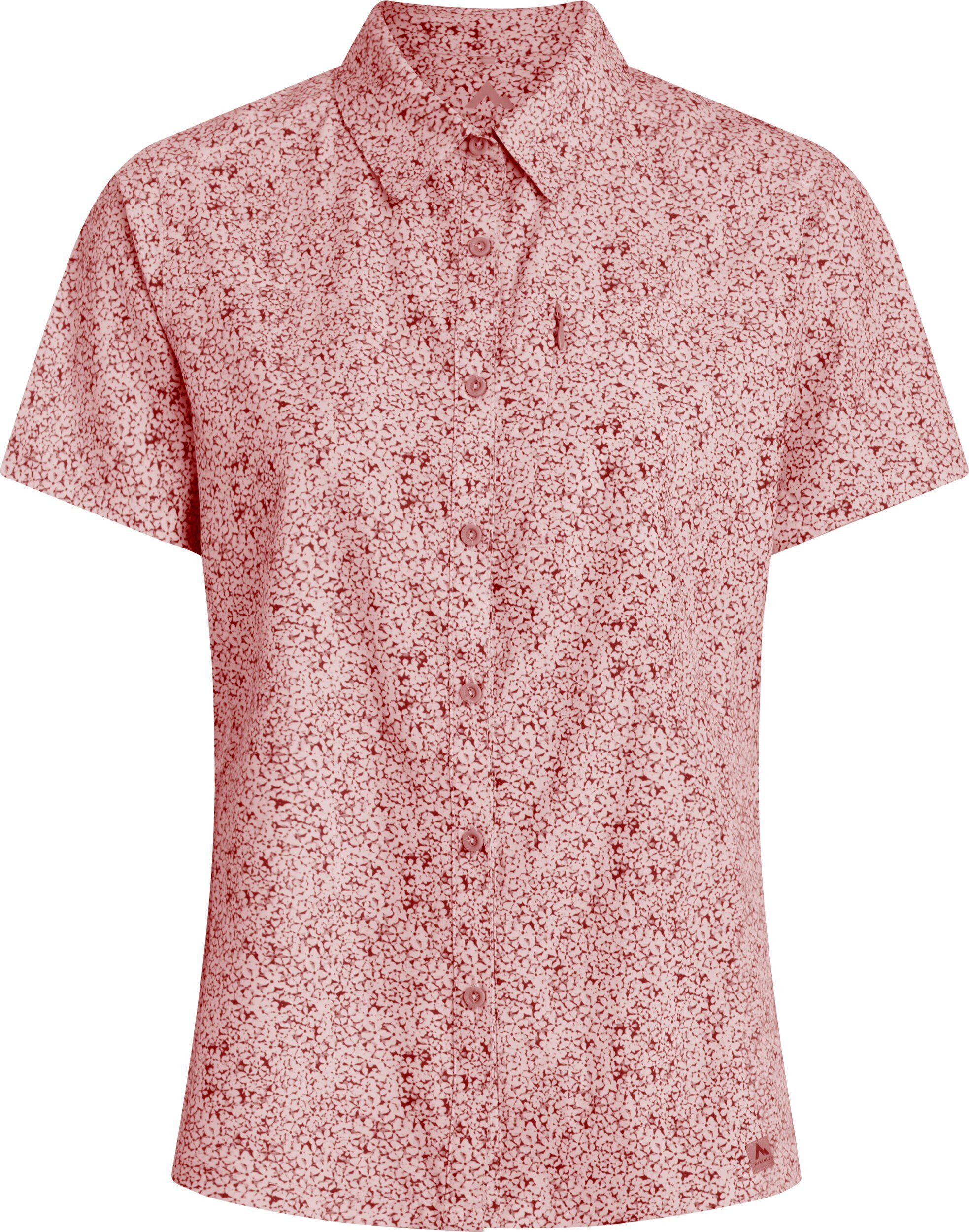 McKINLEY Outdoorbluse Da.-Bluse Palila W AOP/RED/PINK günstig online kaufen
