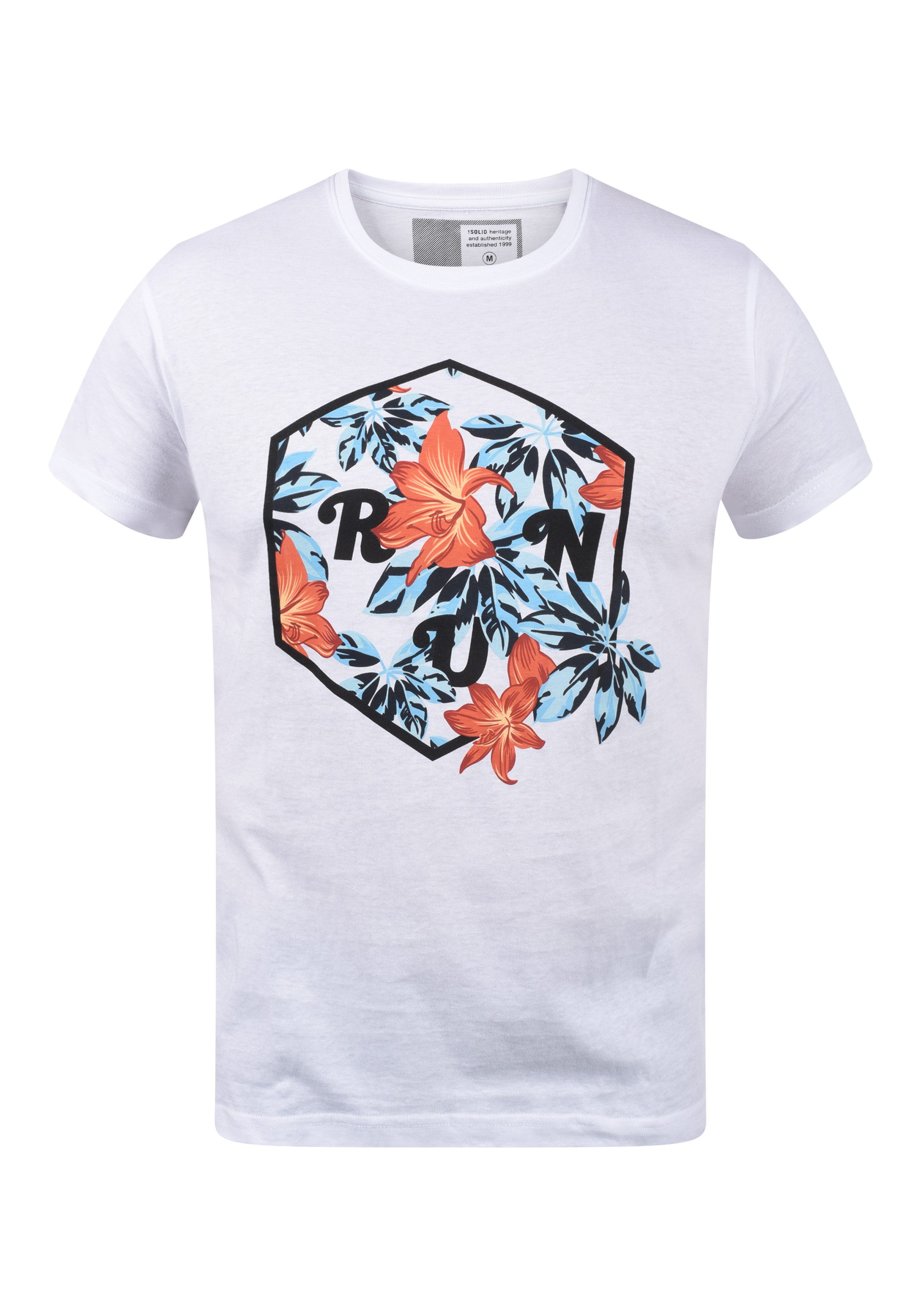 !Solid Print-Shirt SDTee - 21103979 T-Shirt mit Print