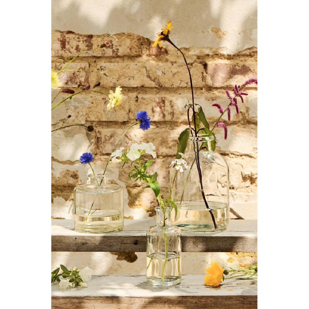 Ib Laursen Dekovase Ib Laursen Blumenvase Anna Glas Transparent (10cm)
