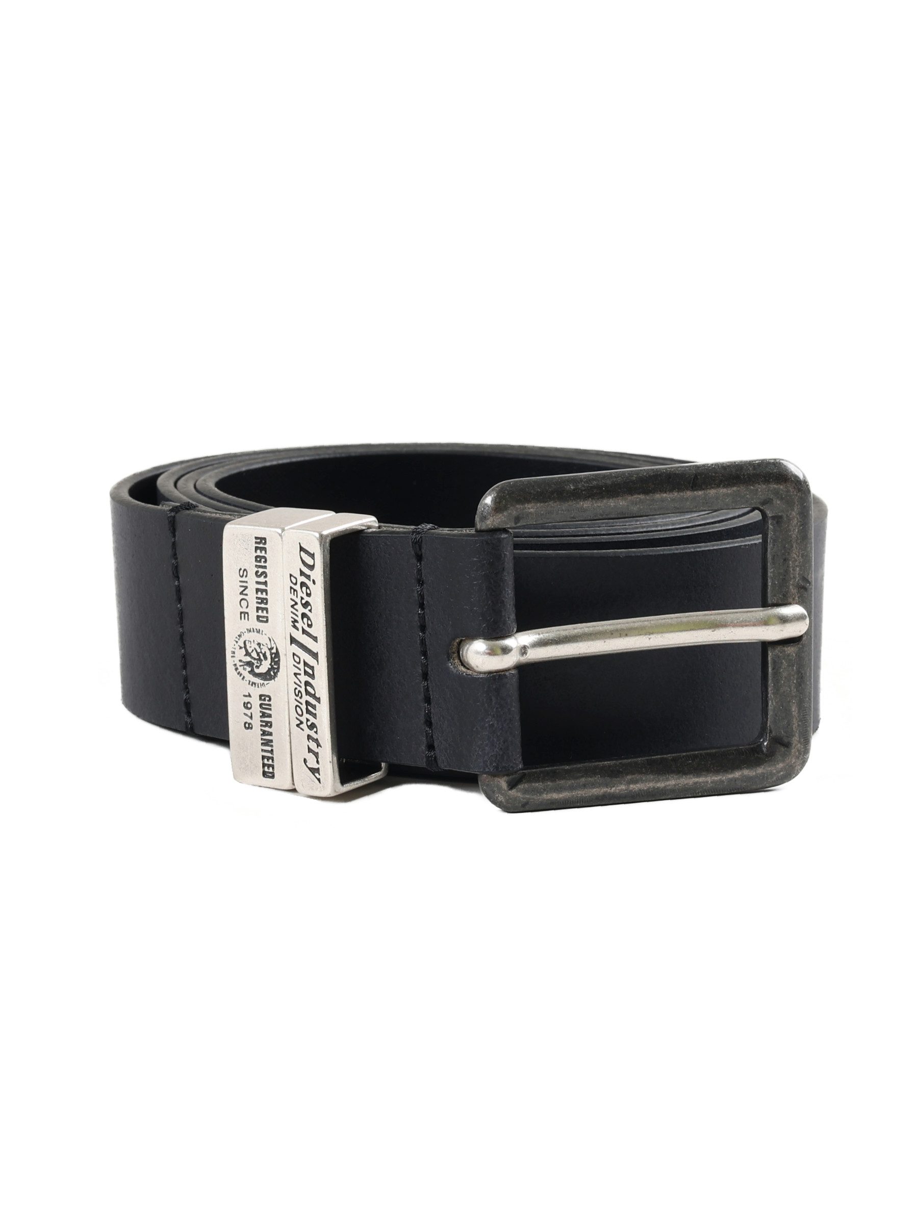 Diesel Ledergürtel 3 cm breit mit Metallverschluss - B-GUARANTEE 100% Echtleder