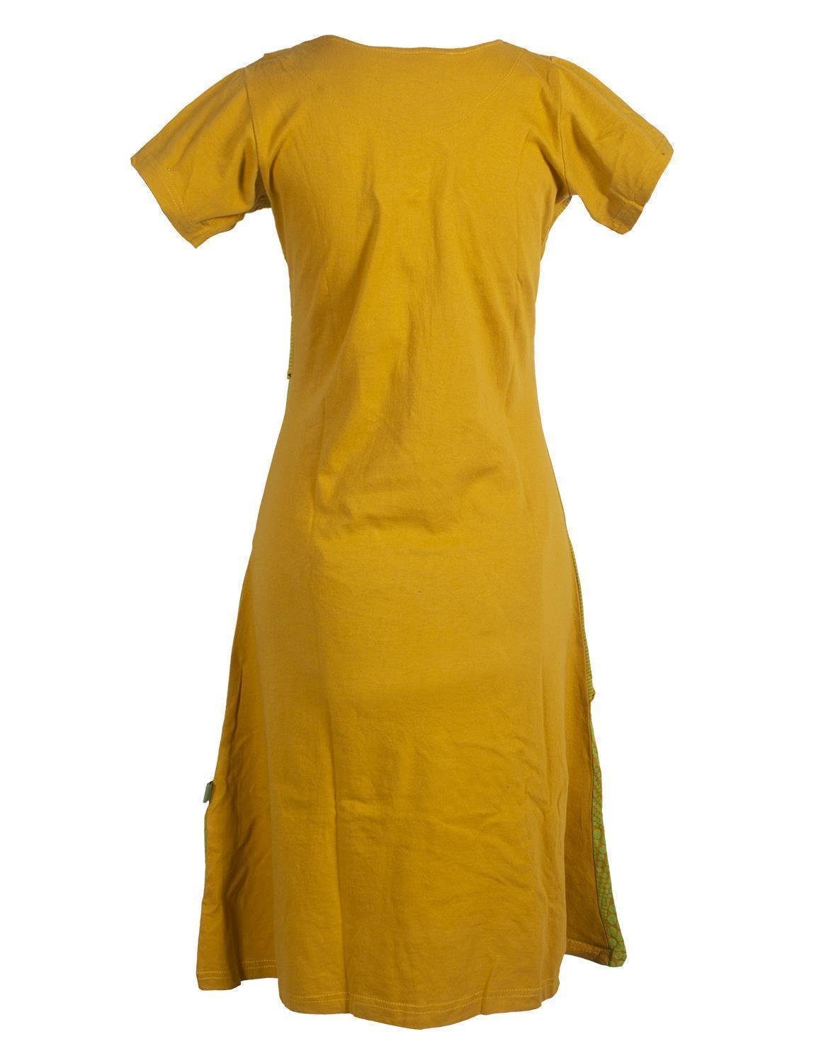 Vishes Tunikakleid Kurzarm Lagenlook Kleid Streifen günstig online kaufen