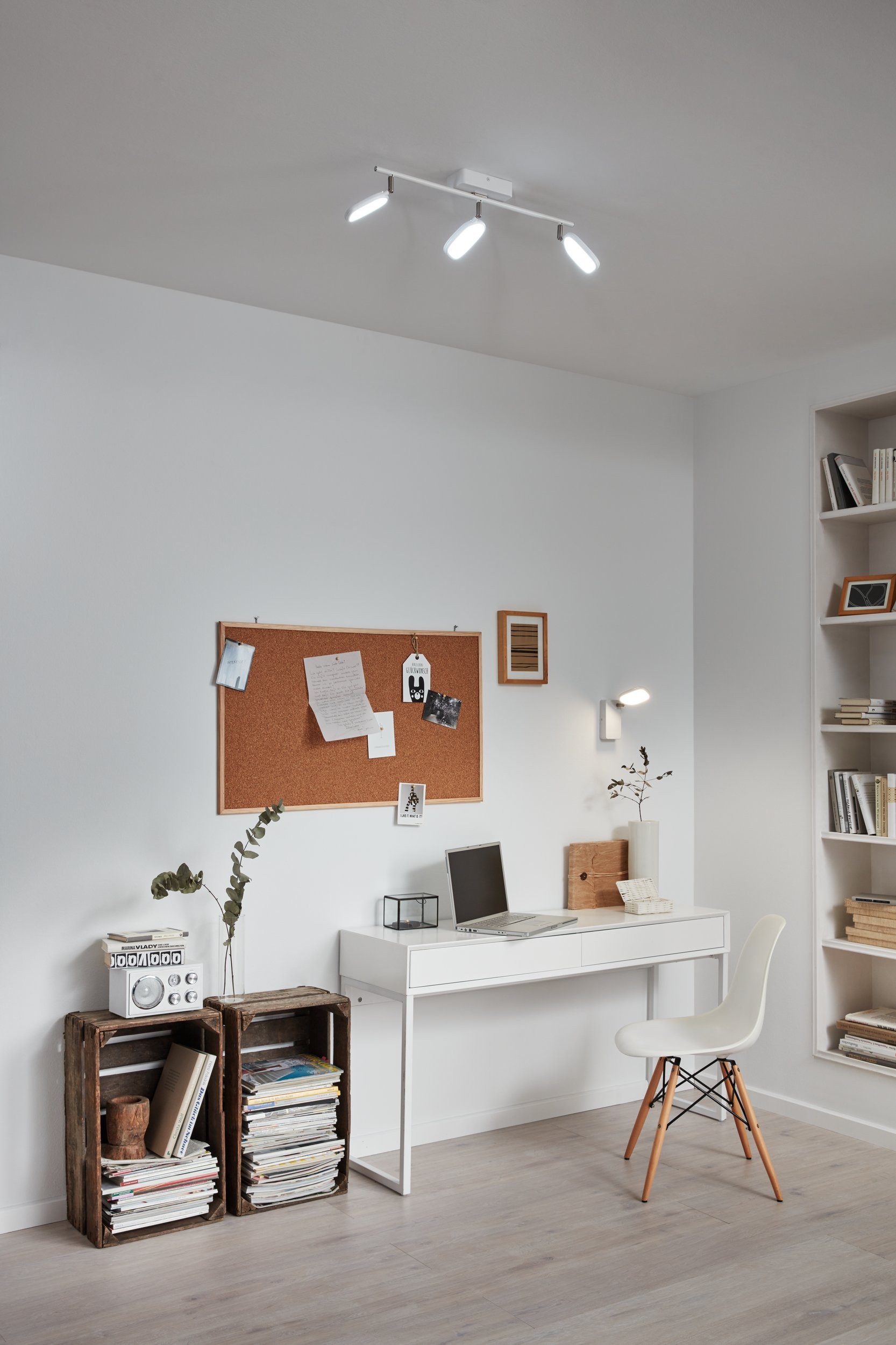 EGLO LED Deckenspot Palombare-c, Leuchtmittel inklusive, Smart Home Deckenlampe, Spots mit RGB, dimmbar