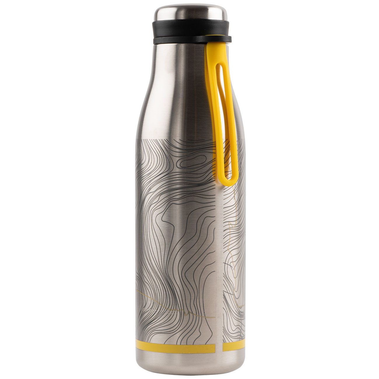 NATIONAL GEOGRAPHIC Thermoflasche National Geographic Thermosflasche 500ml, Edelstahl, Auslaufsicher, Edelstahl-Isolierflasche hält Getränke bis zu 6 Std. warm oder kühl