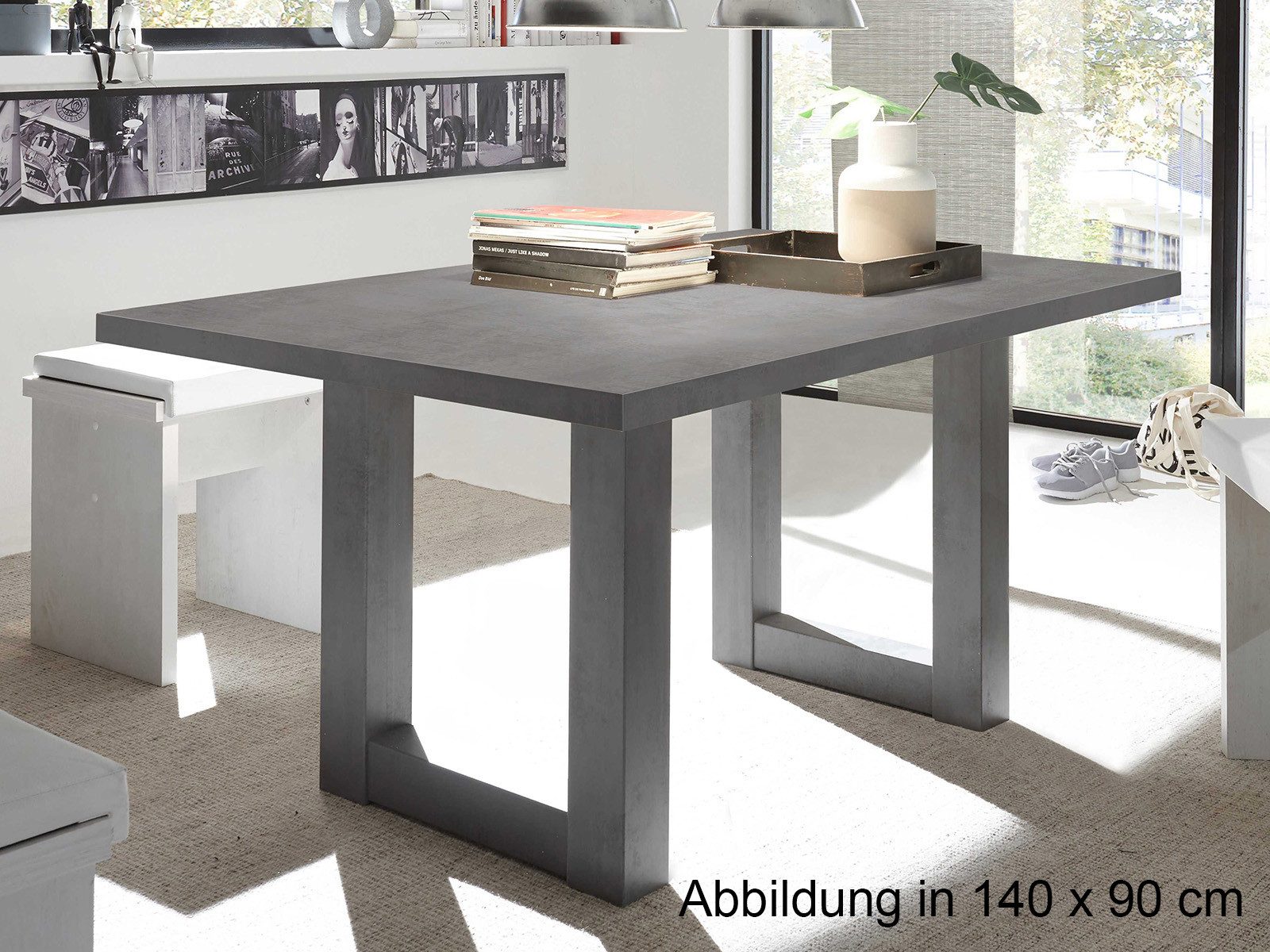 Esstisch 180 x 75 x 90 cm (B/H/T)