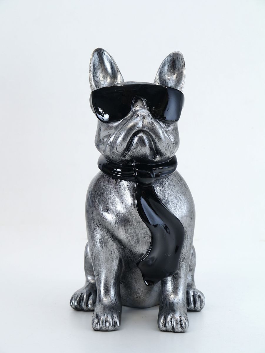 AFG Tierfigur Französische Bulldogge mit Schal günstig online kaufen