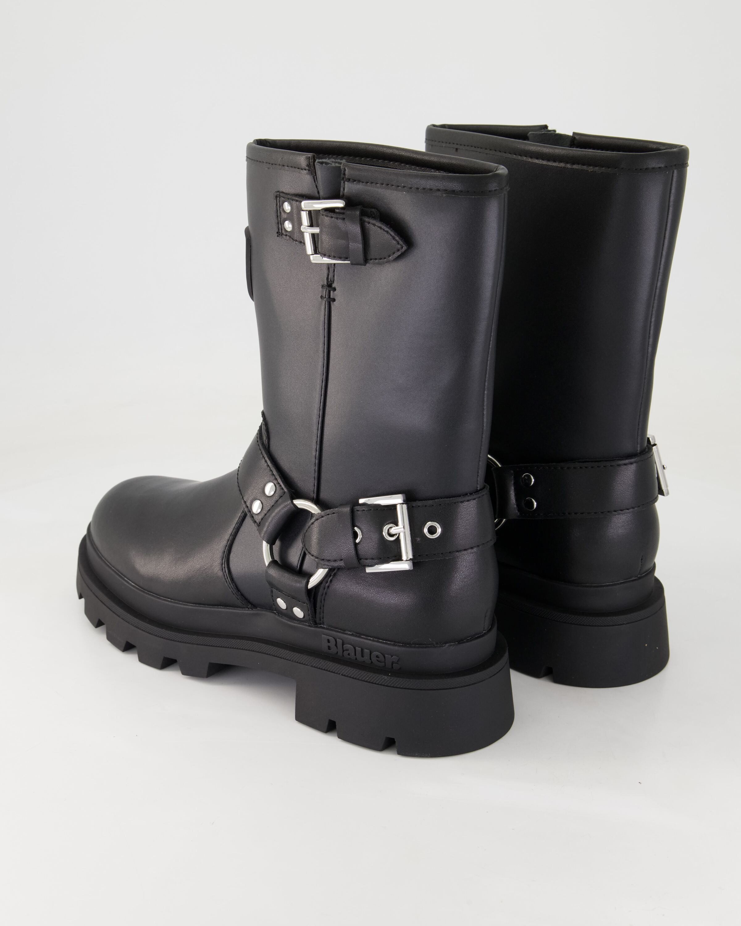 Blauer Kimmel07 Stiefelette Obermaterial: Leder und Sonstiges Material