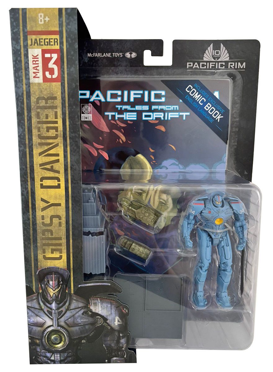 McFarlane Toys Actionfigur Pacific Rim Jaeger, Gipsy Danger, Comic - Pacific Tales From The Drift