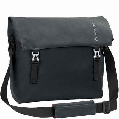 VAUDE Umhängetasche Vaude Fahrradtasche/Laptoptasche Augsburg 3 L phantom black (Stück, Stück), Reißverschluss