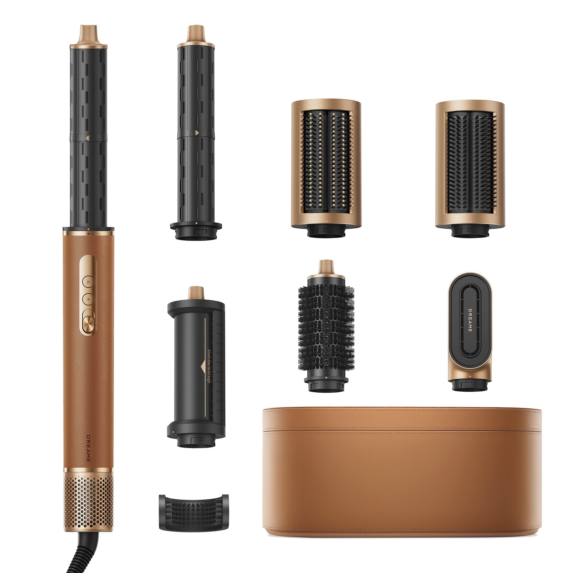 Dreame Multihaarstyler Airstyle Pro, 7 Aufsätze, 3 Temperatur- & Geschwindigkeitsstufen, leise mit 75 dB