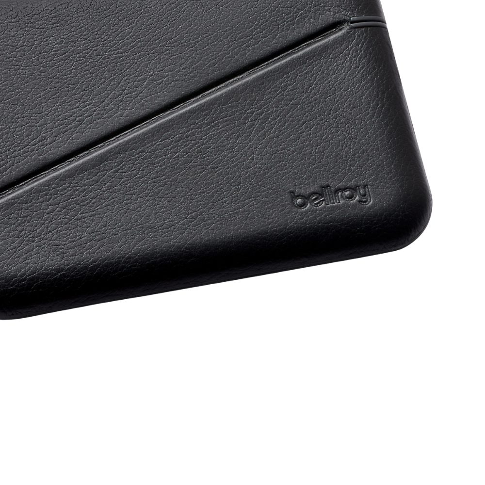 Edition, Doppelseitige sicheren einer in Bellroy Hartschale Brieftasche Case Flip Brieftasche mit Black Magnetverschlüssen starken Second