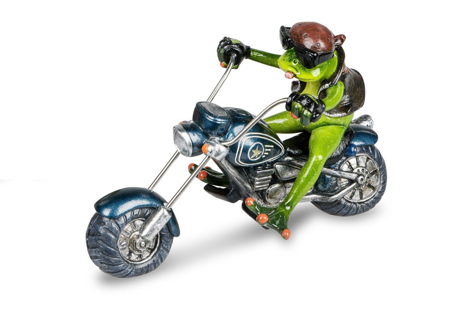 formano Tierfigur Frosch Biker, ca. 22 cm