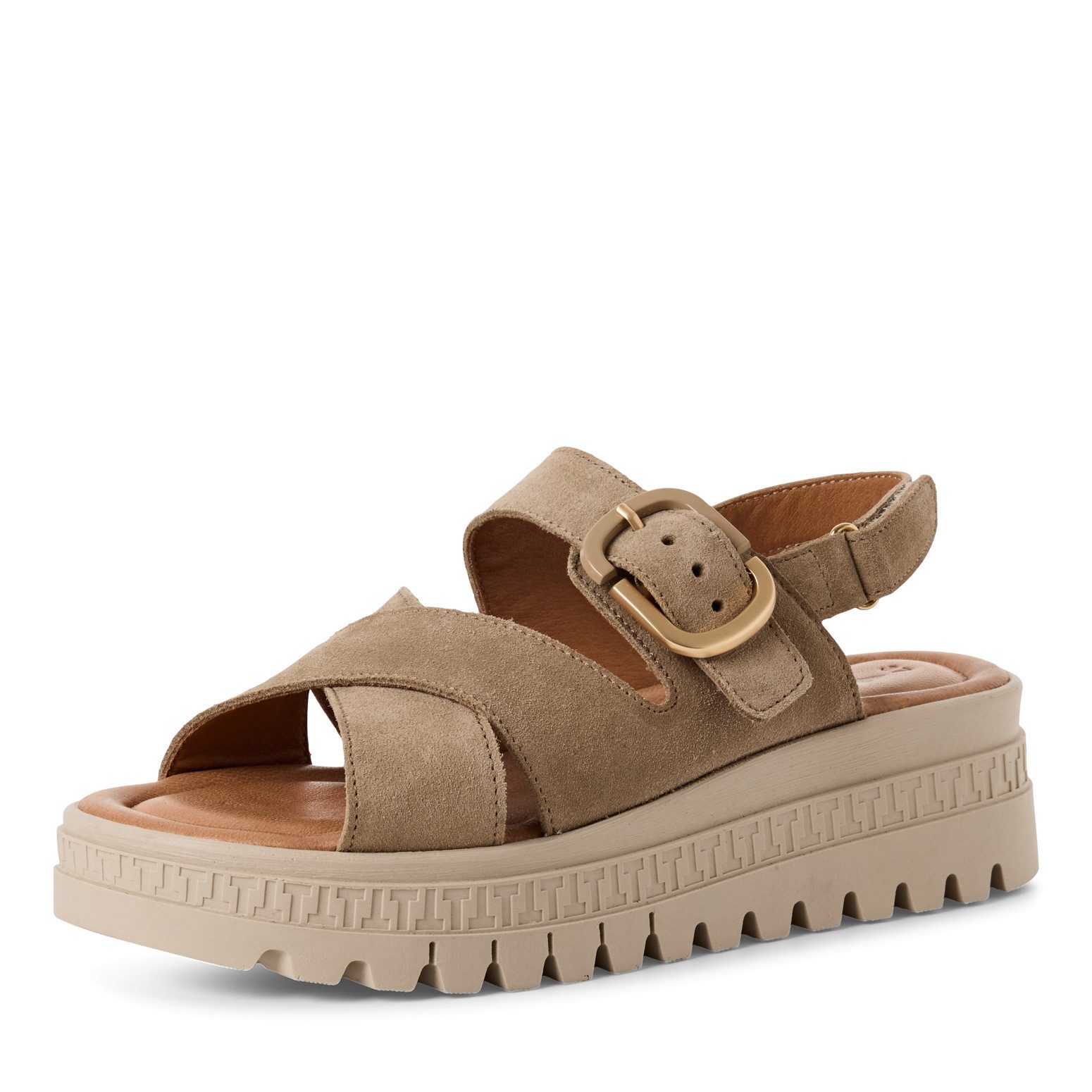 Tamaris Tamaris Damen Sandale 1-28704-44-341 taupe günstig online kaufen