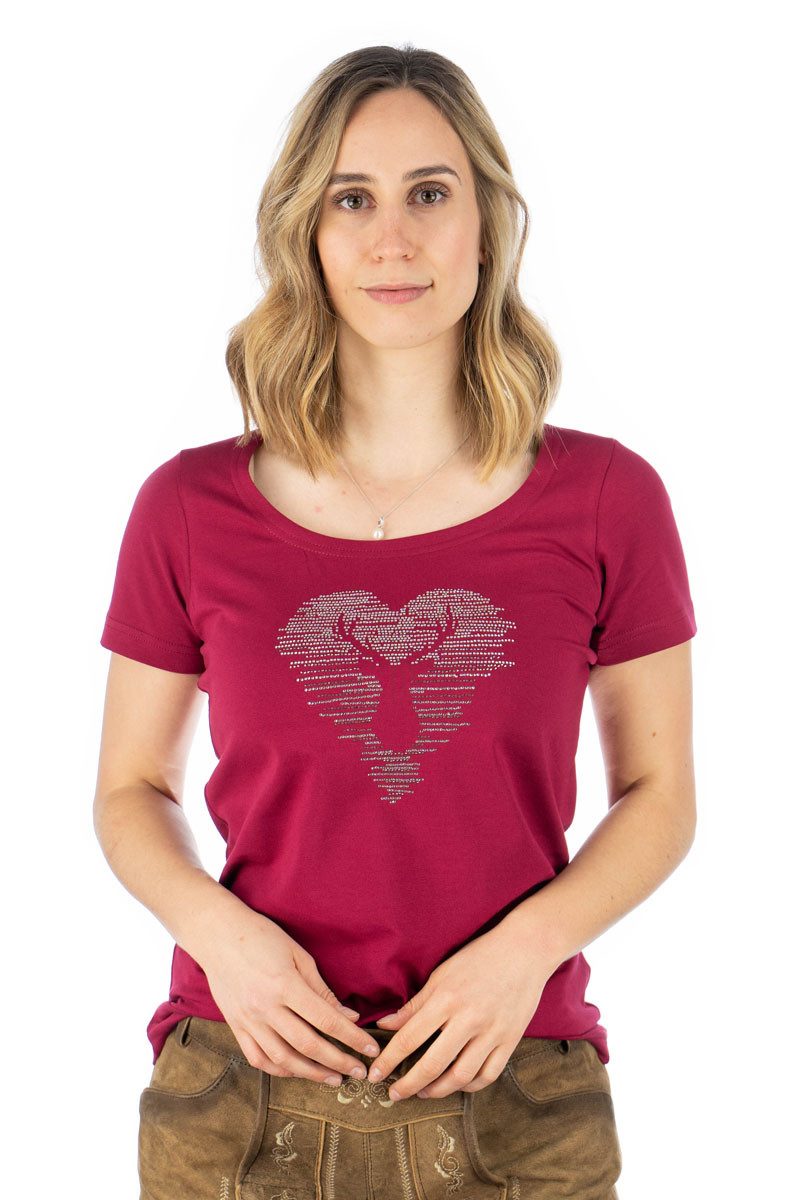 OS Trachten Trachtenshirt Yomaru Tailliert – Bild 3 von 5