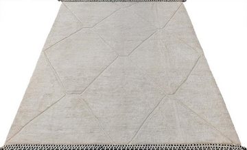 Designteppich Berber Marrocon 237x316 Handgeknüpfter Moderner Orientteppich, Nain Trading, rechteckig, Höhe: 20 mm