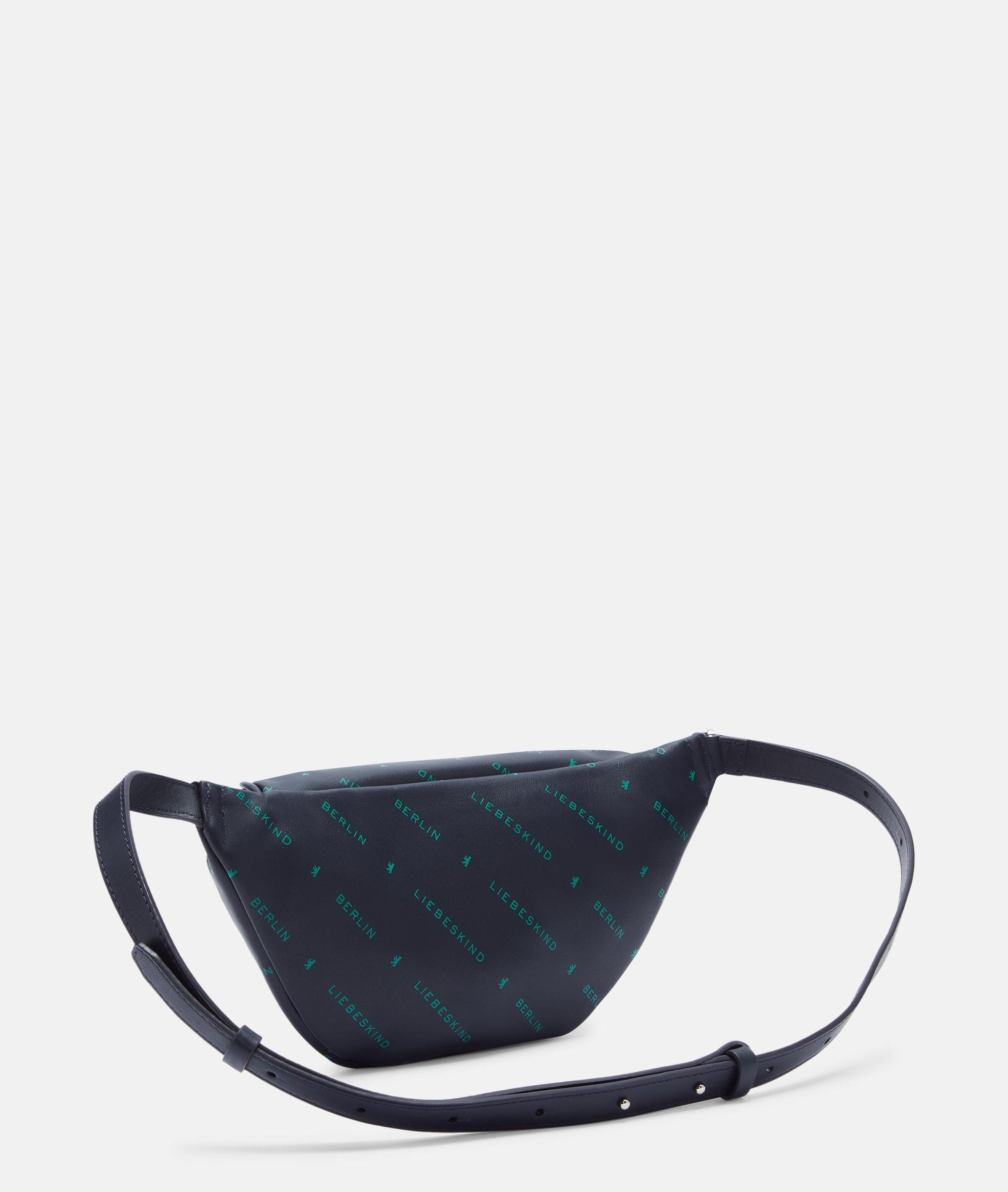 Liebeskind Berlin Gürteltasche Monogram Belt-Bag M, Gürteltasche aus Nappaleder mit Liebeskind Berlin Schriftzug