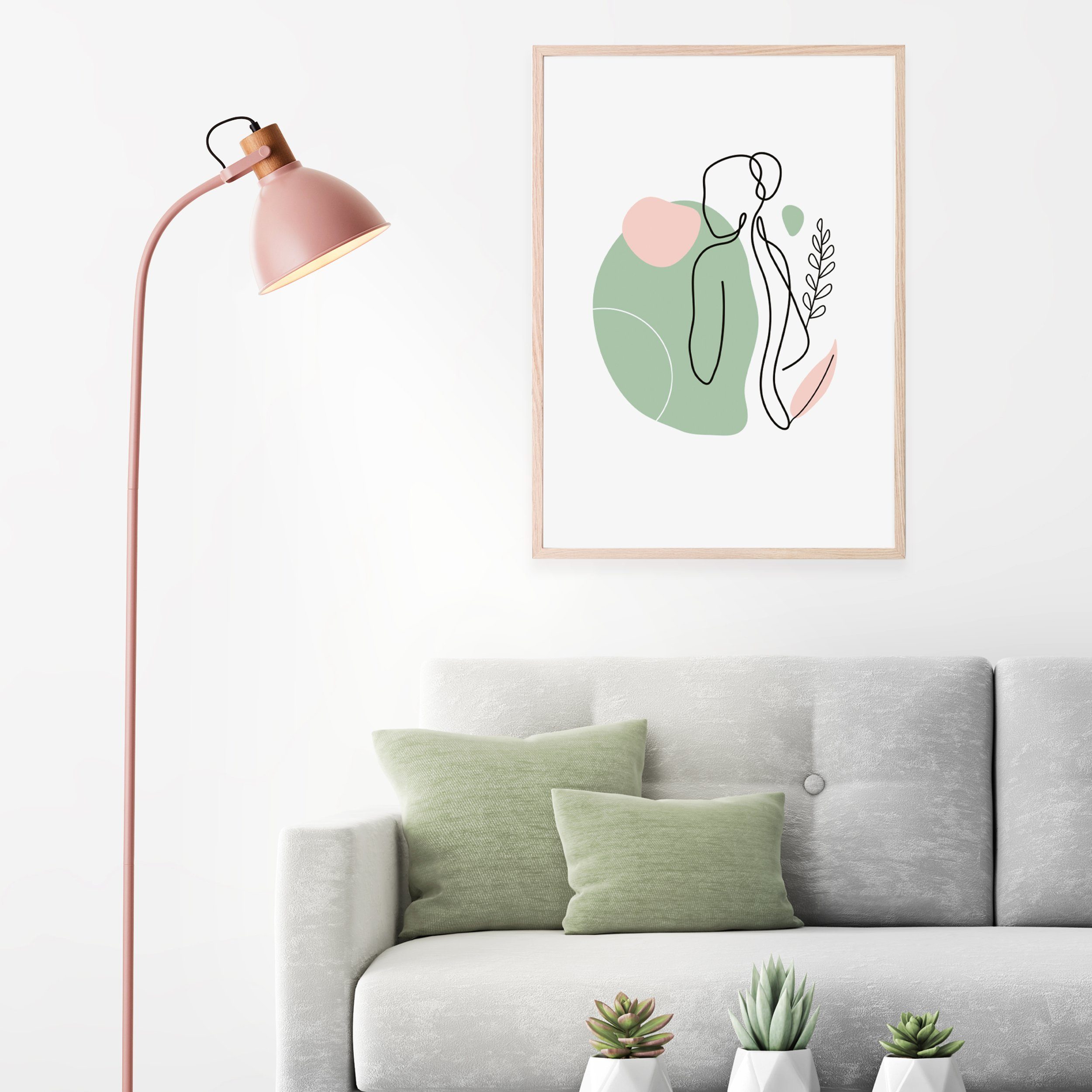 Stehlampe